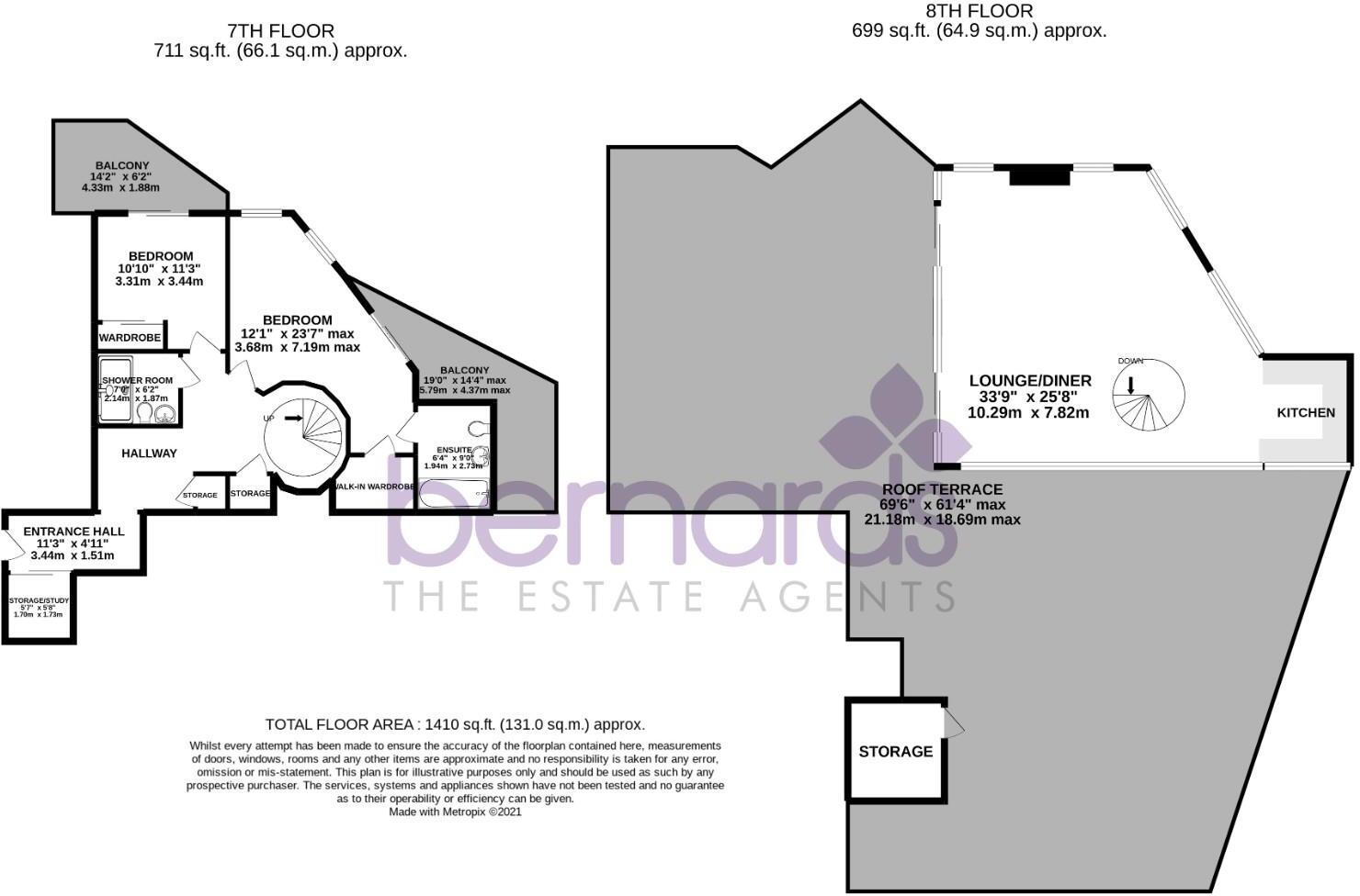 Gunwharf Quays, Portsmouth floorplan