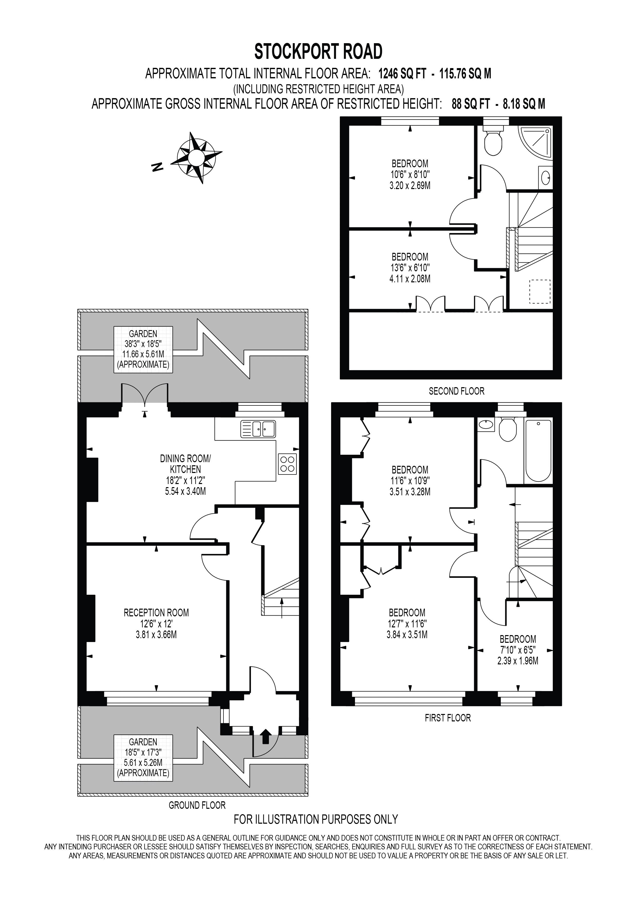 37, Stockport Road, London floorplan