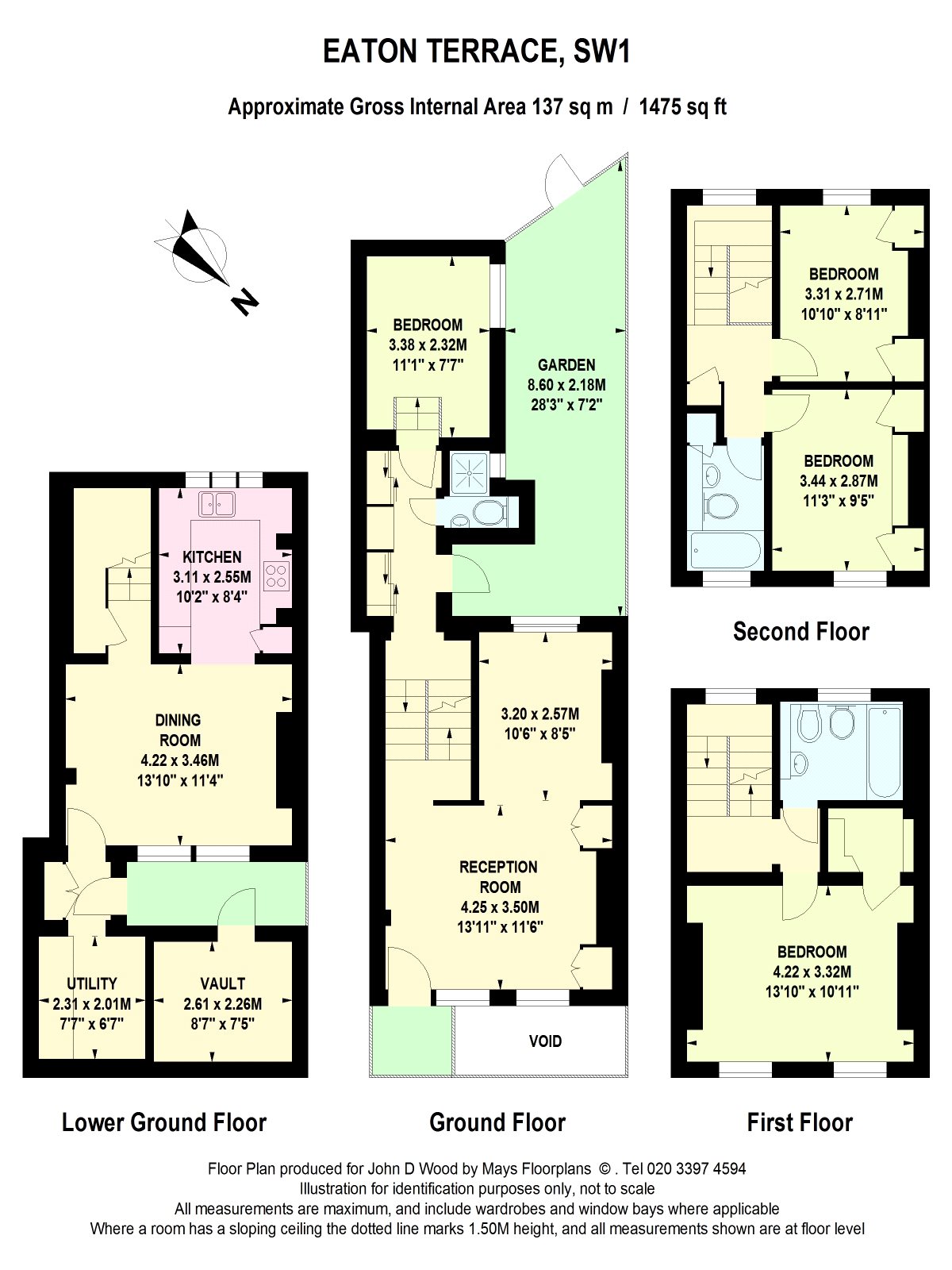 4 Bedrooms  for sale in Eaton Terrace, London SW1W