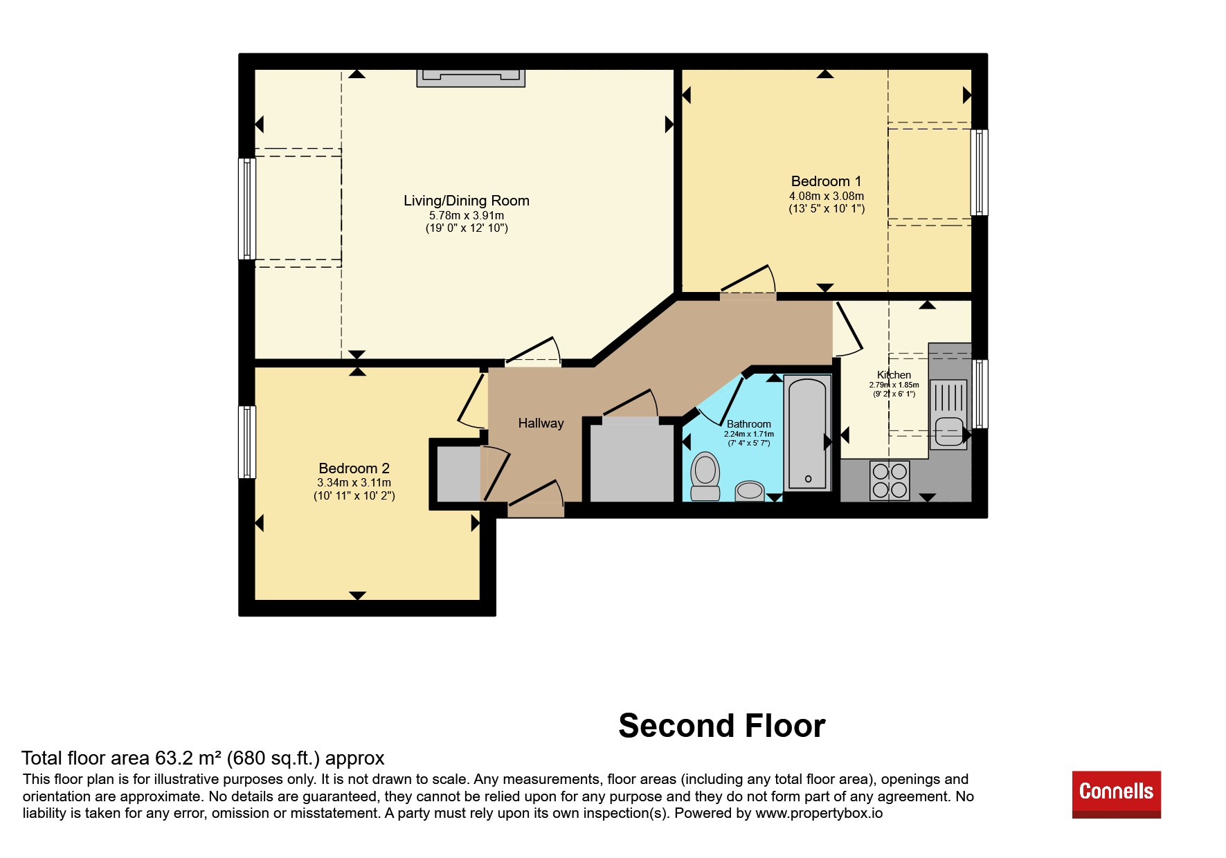 57, Royal Earlswood Park, Redhill floorplan