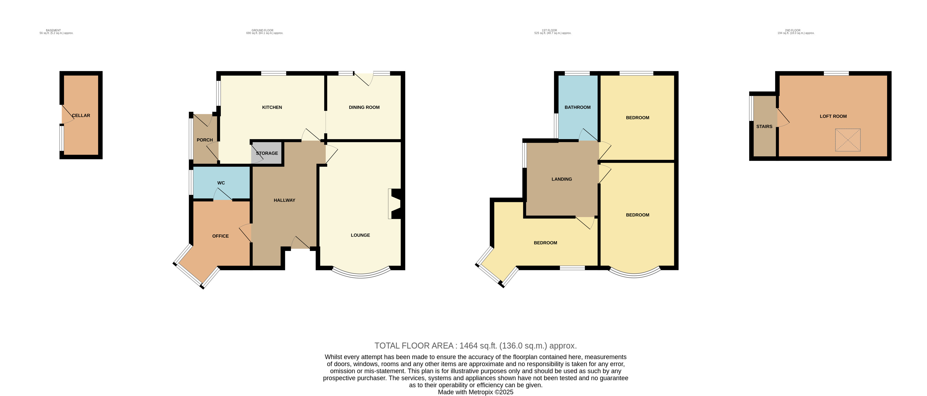 65, Red Scar Lane, Scarborough floorplan