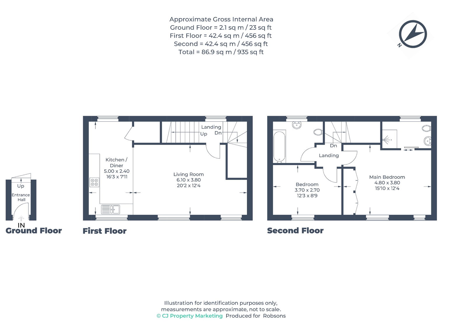 Field Gate Mews, Watford floorplan