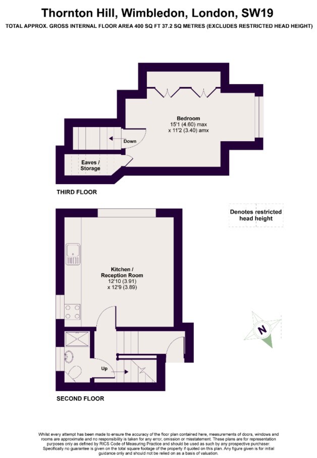 5, 29, Thornton Hill, Wimbledon floorplan