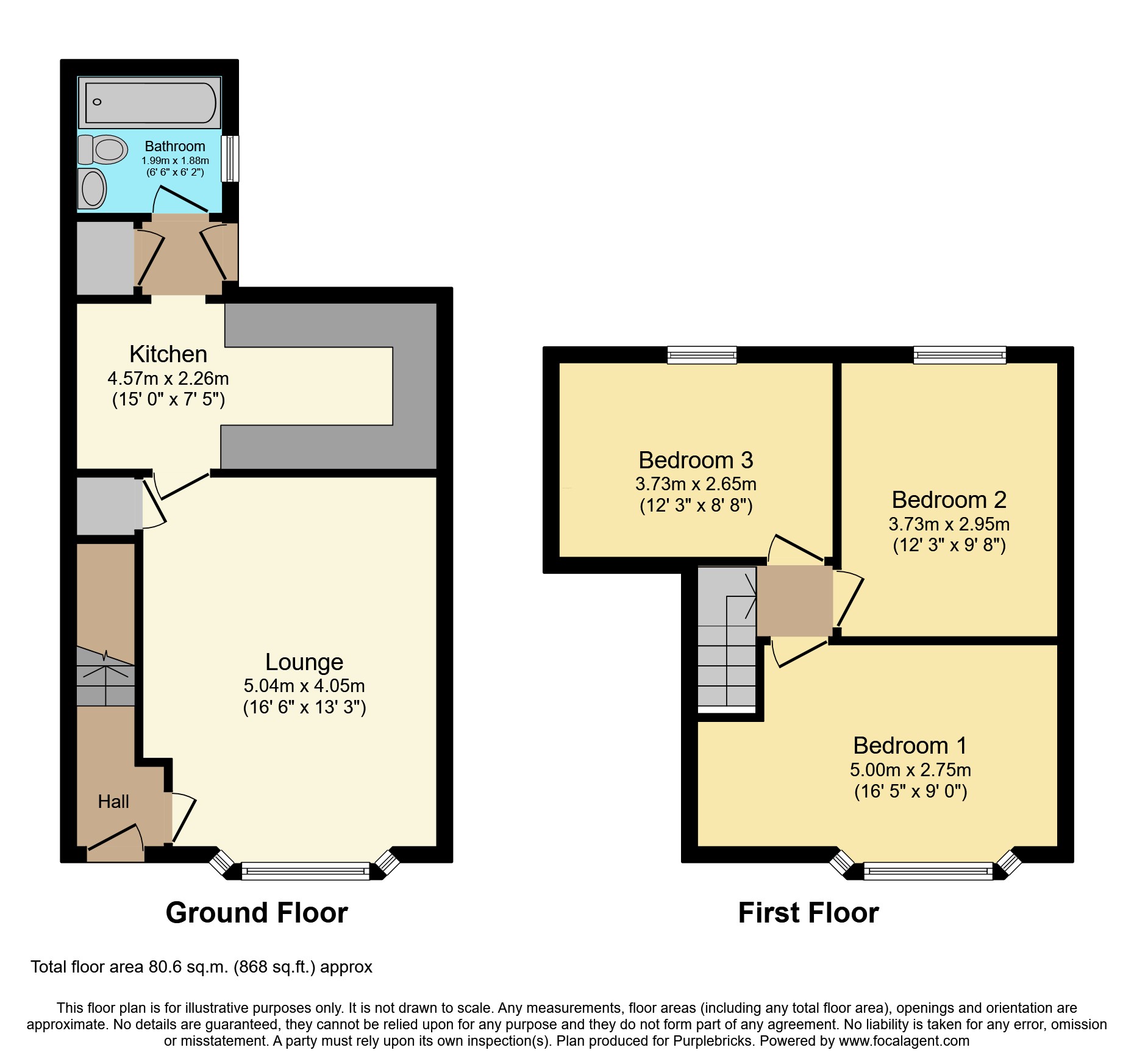 64, Stonefield Road, Liverpool floorplan
