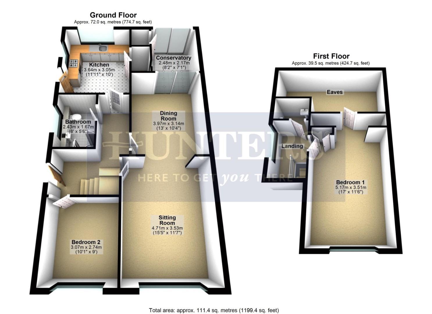 Stanhope Road, Longwell Green, Bristol BS30, 2 bedroom semidetached
