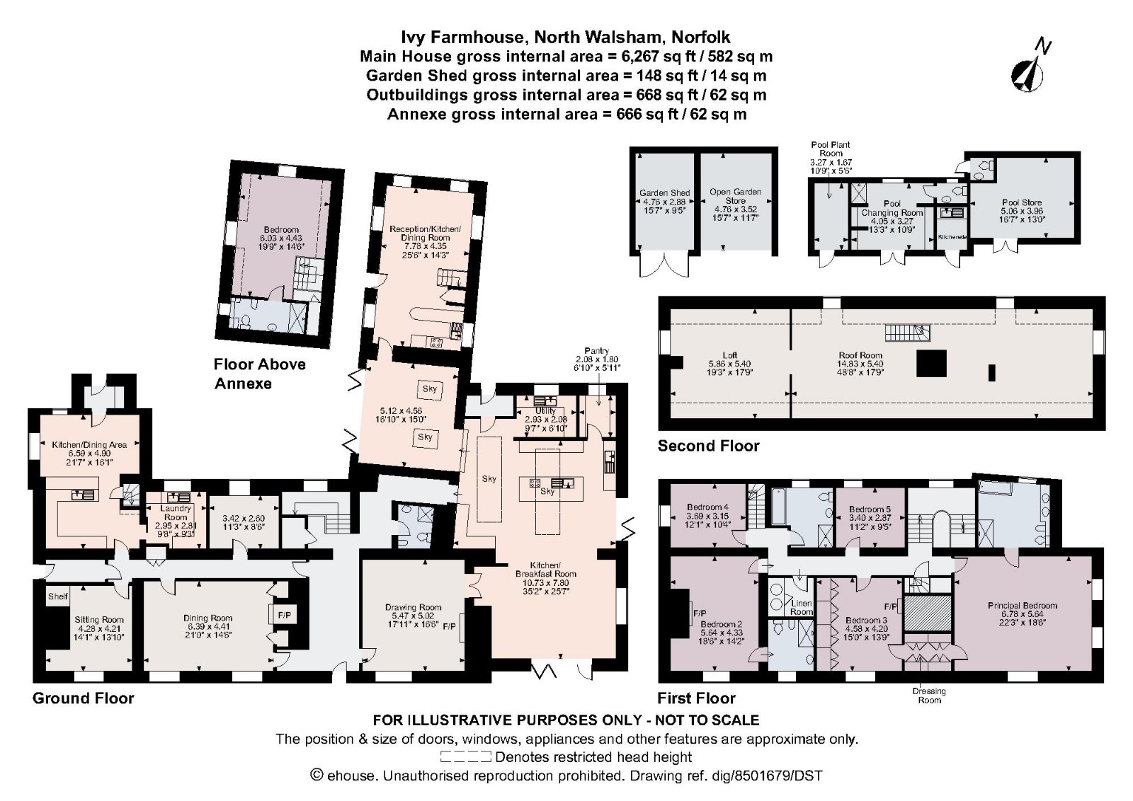 Mundesley Road, Trunch, North Walsham, Norfolk NR28, 5 bedroom detached house for sale