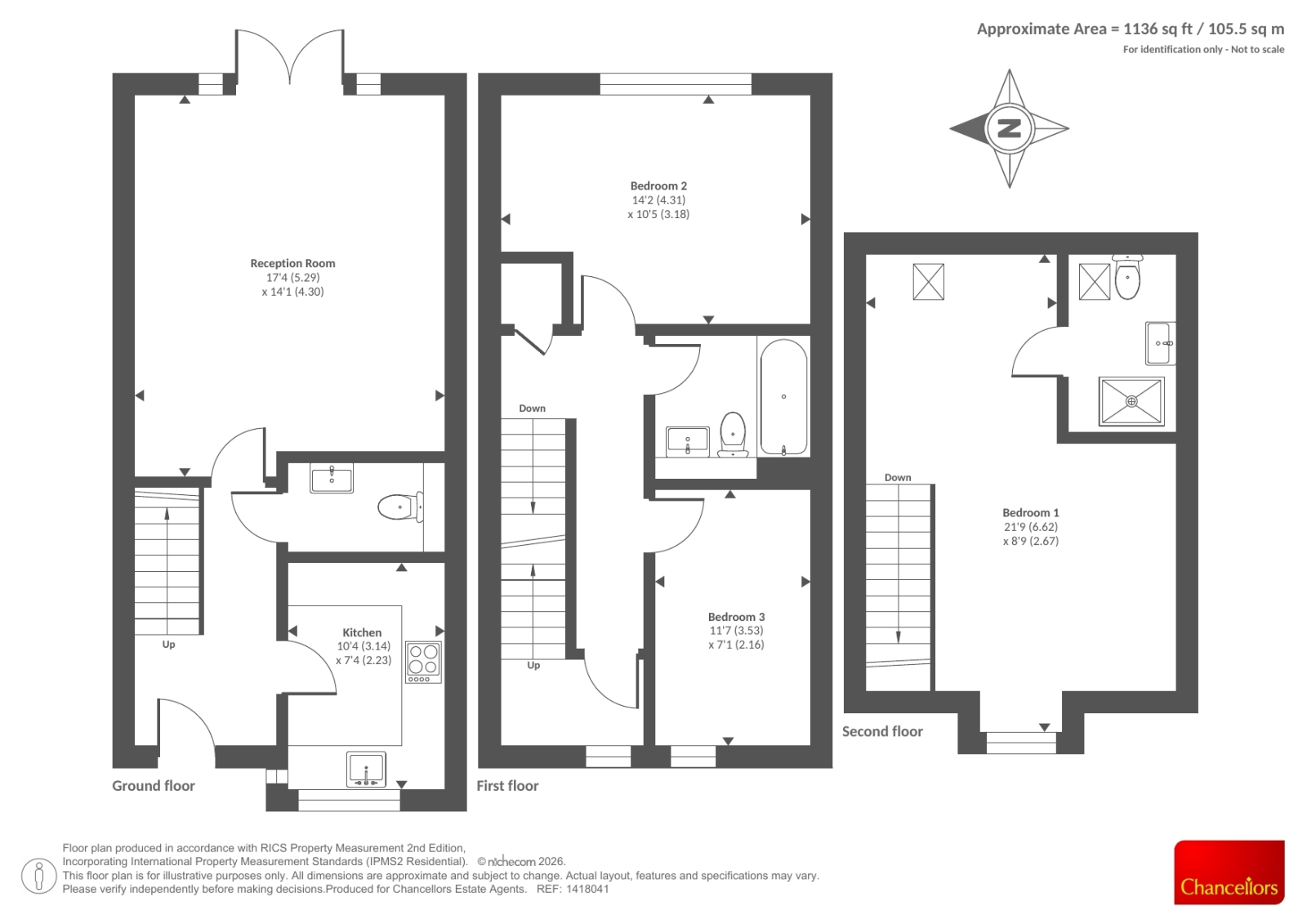 36, Presentation Way, Reading floorplan