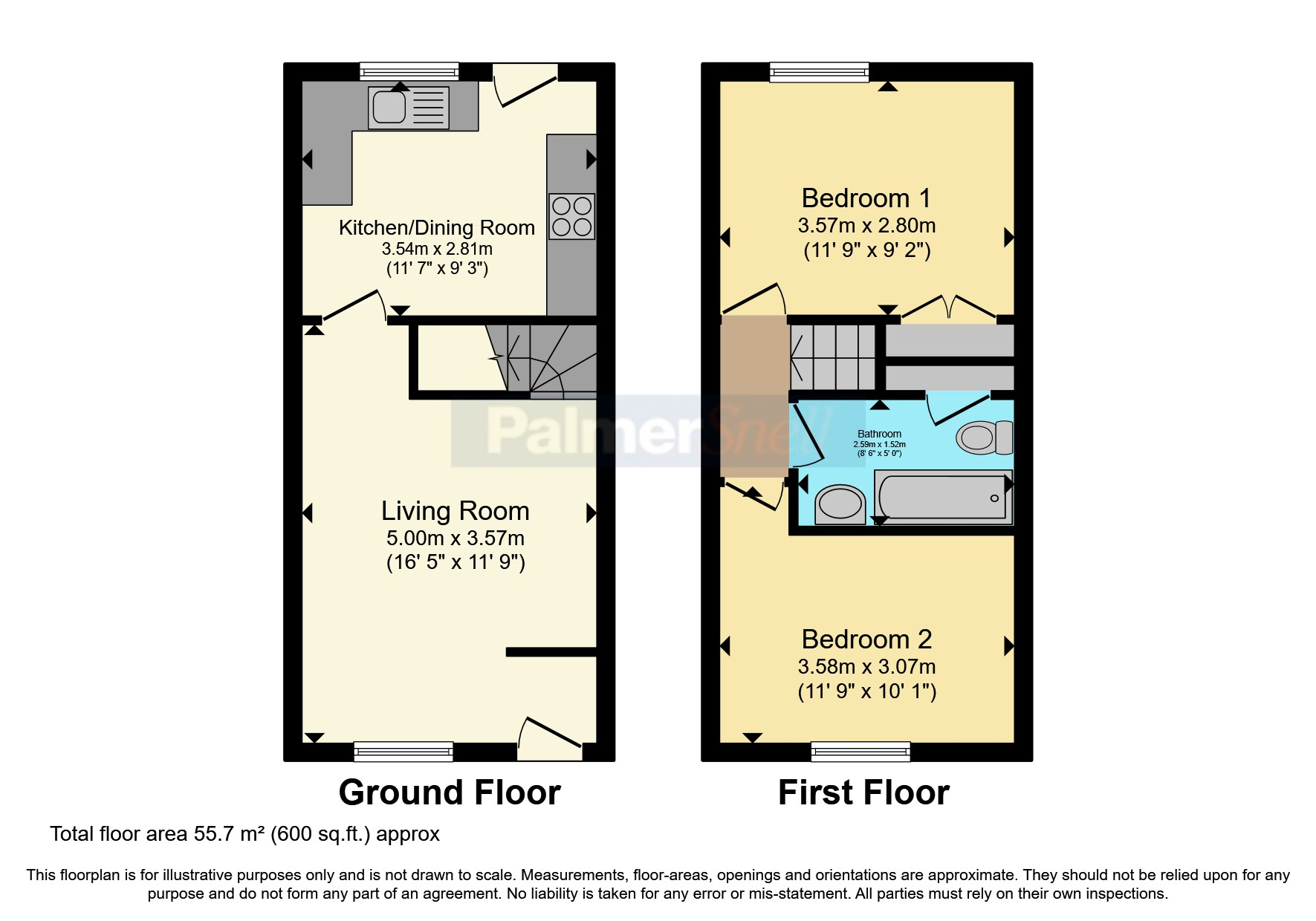 Queensway, Taunton TA1, 2 bedroom terraced house for sale 66066358