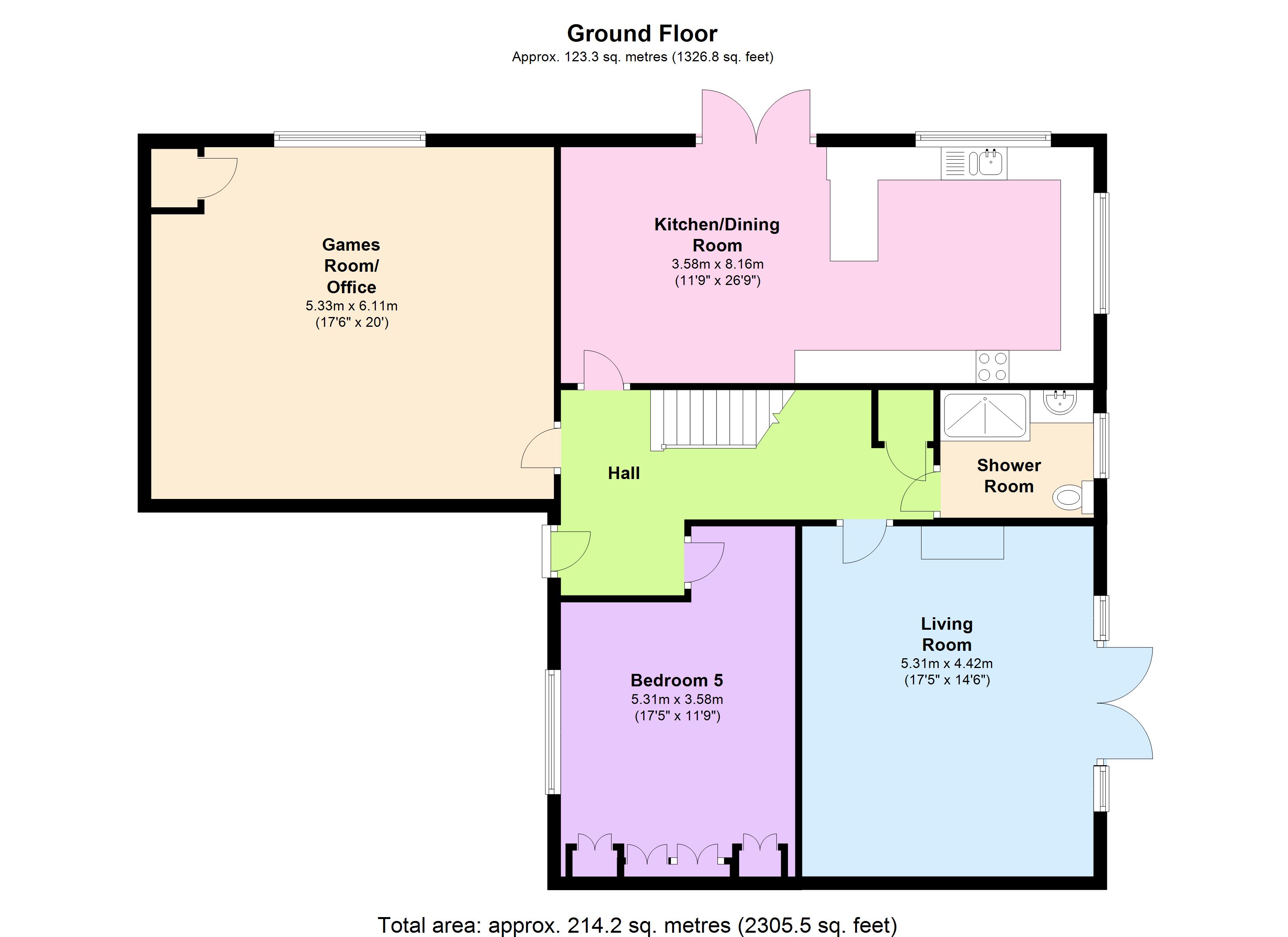 5 Bedrooms Detached house for sale in Kingsmead Park 6Ha, Tonbridge, Kent TN12