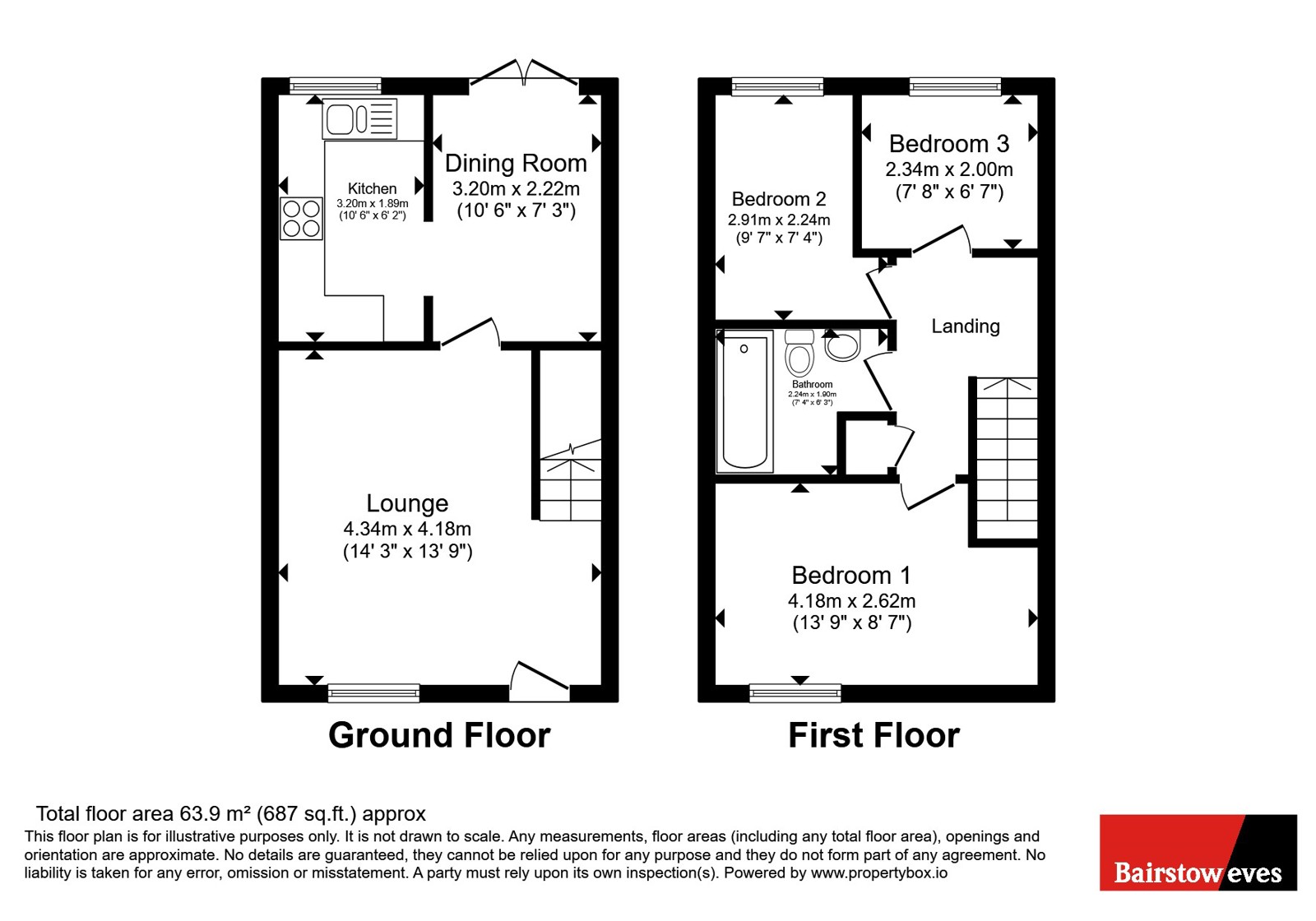 39, Gleneagles Drive, Nottingham floorplan
