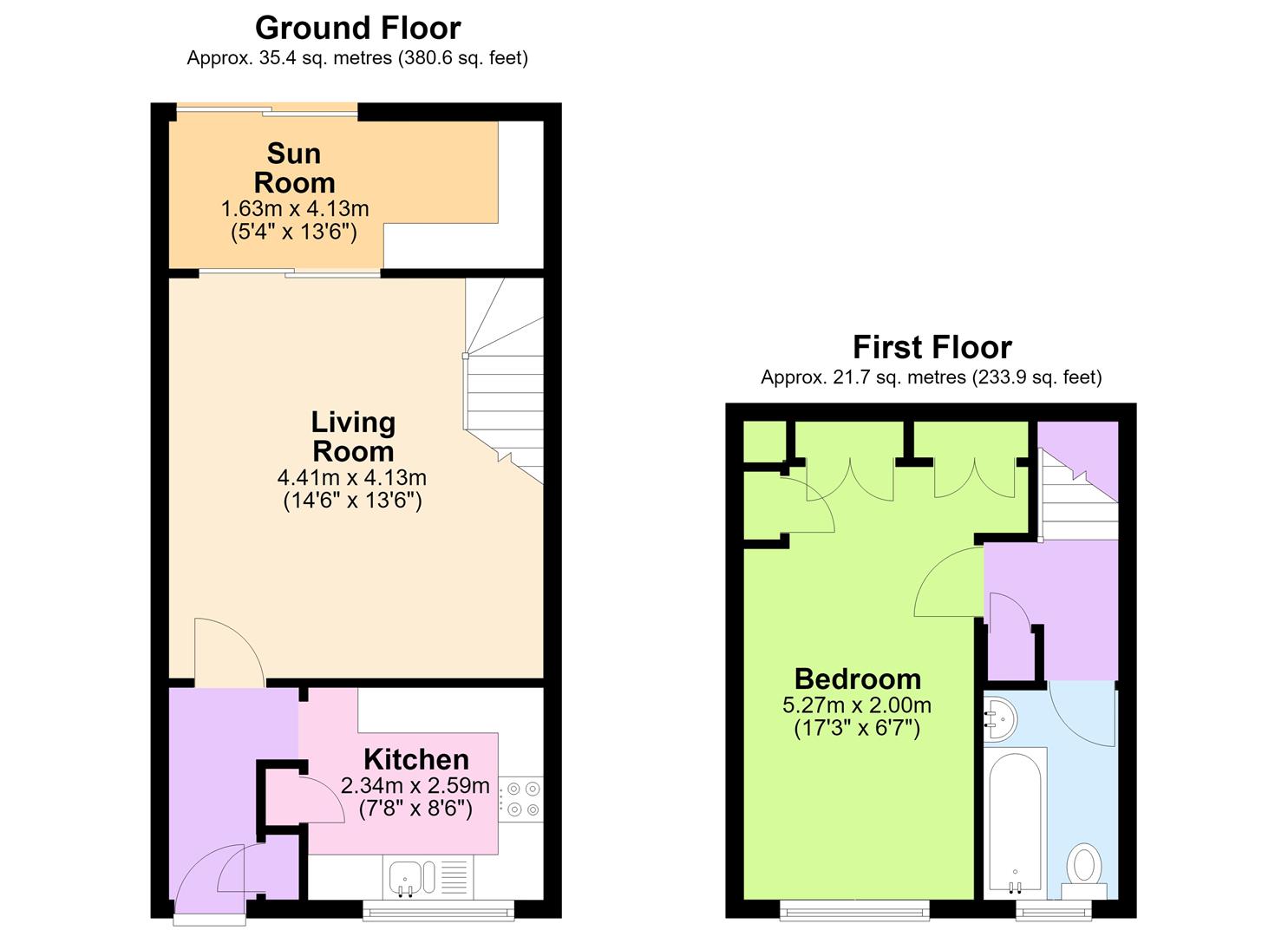 13, Thomas Close, Hereford floorplan