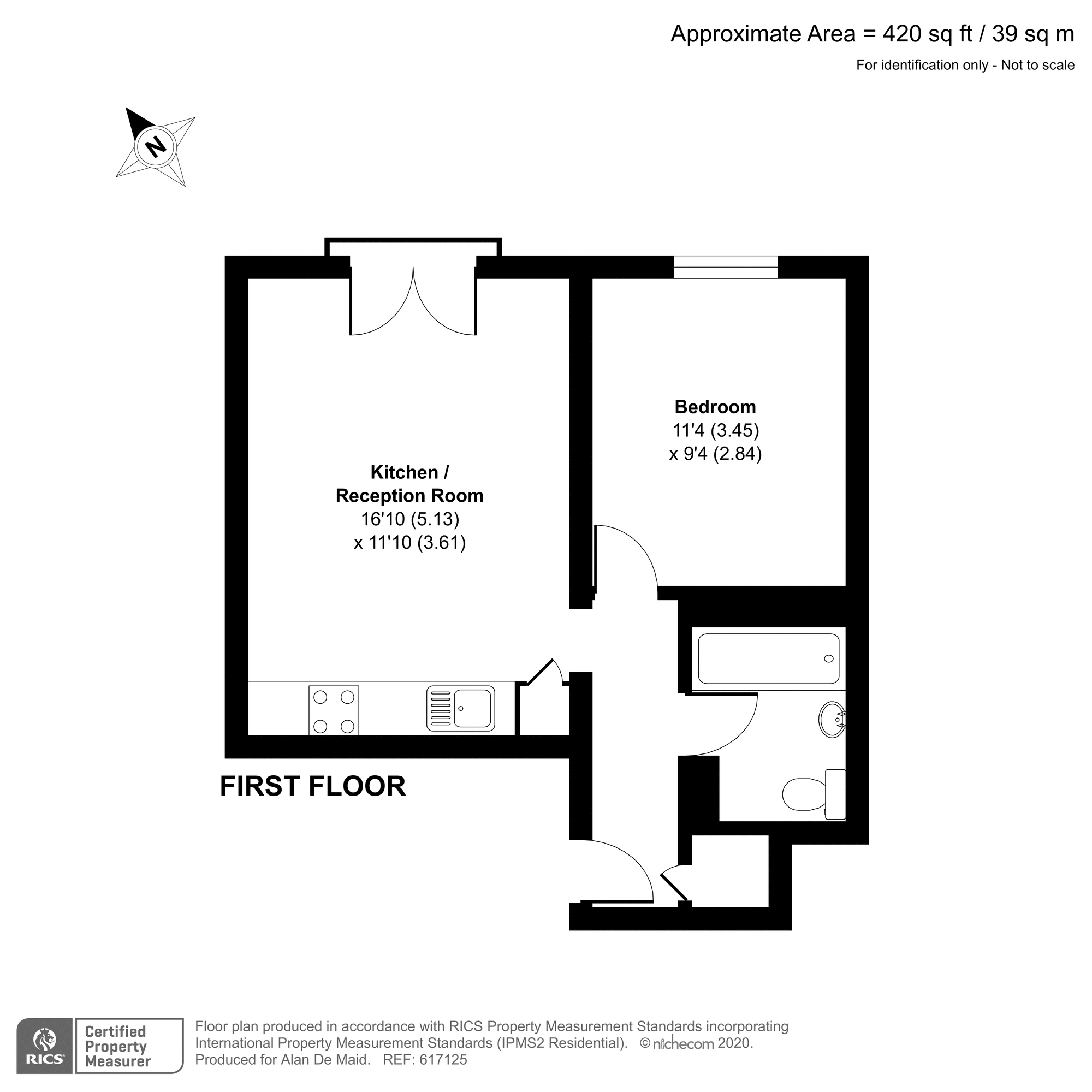 Walters Yard, Bromley floorplan