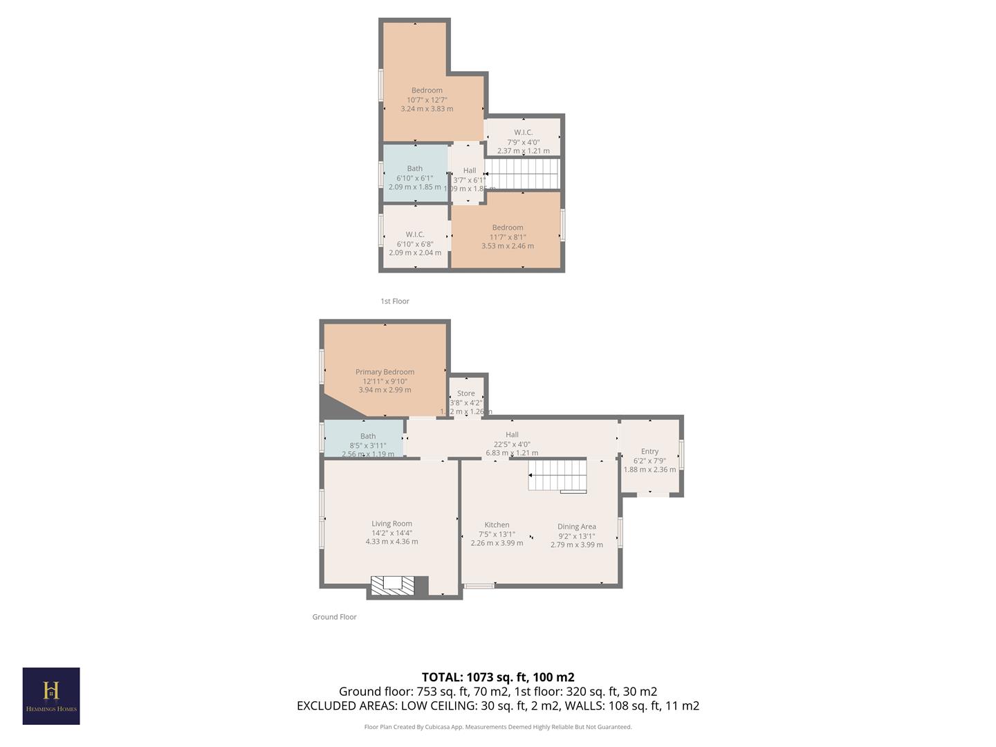 144, Clark Street, Airdrie floorplan