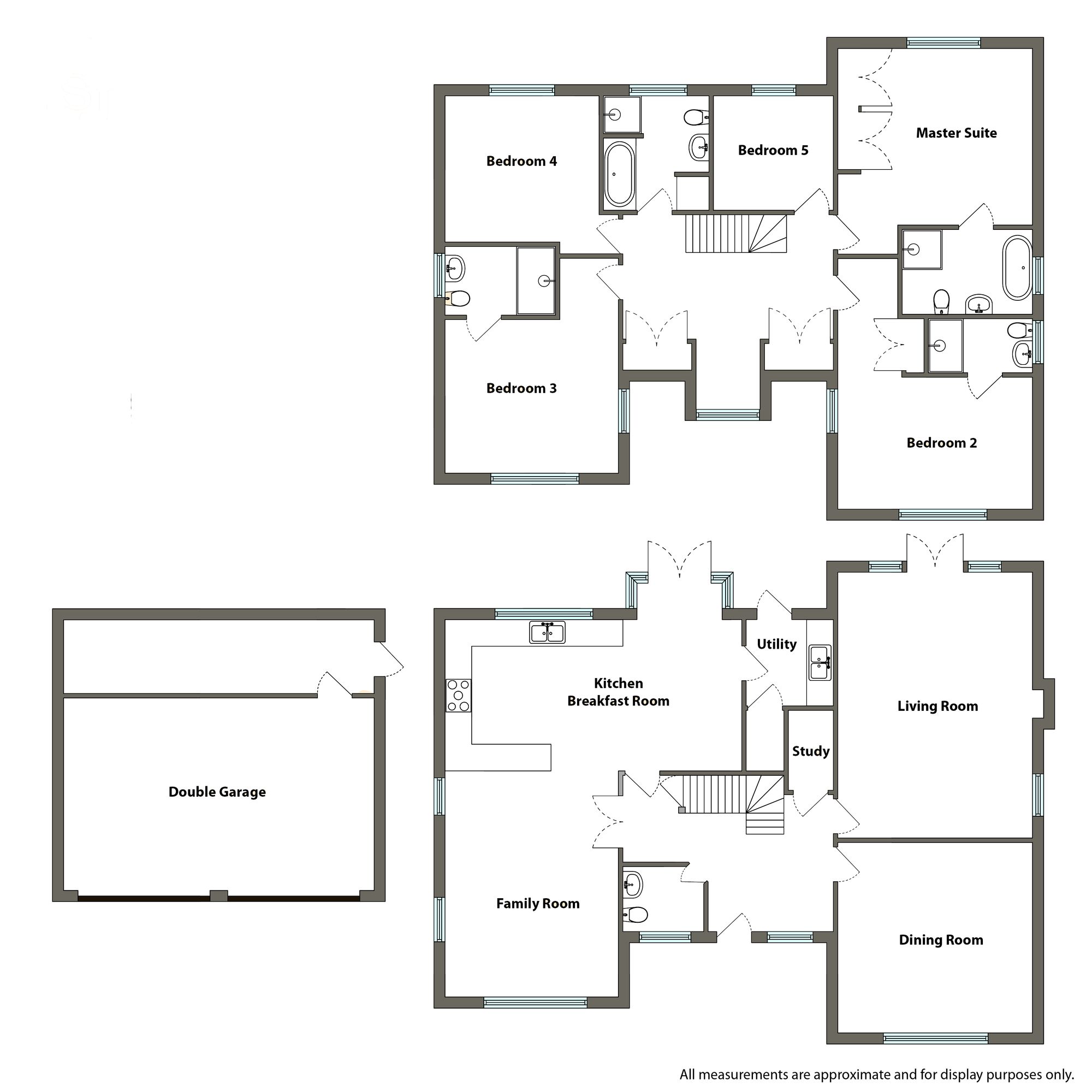 16 Mosscotts, Dunmow floorplan