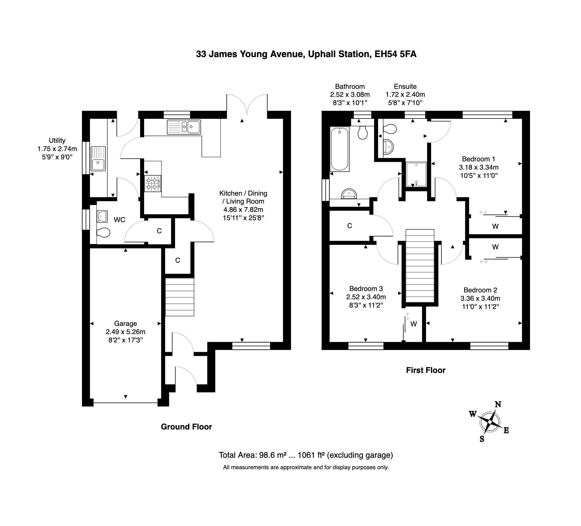 33, James Young Avenue, Uphall Station floorplan