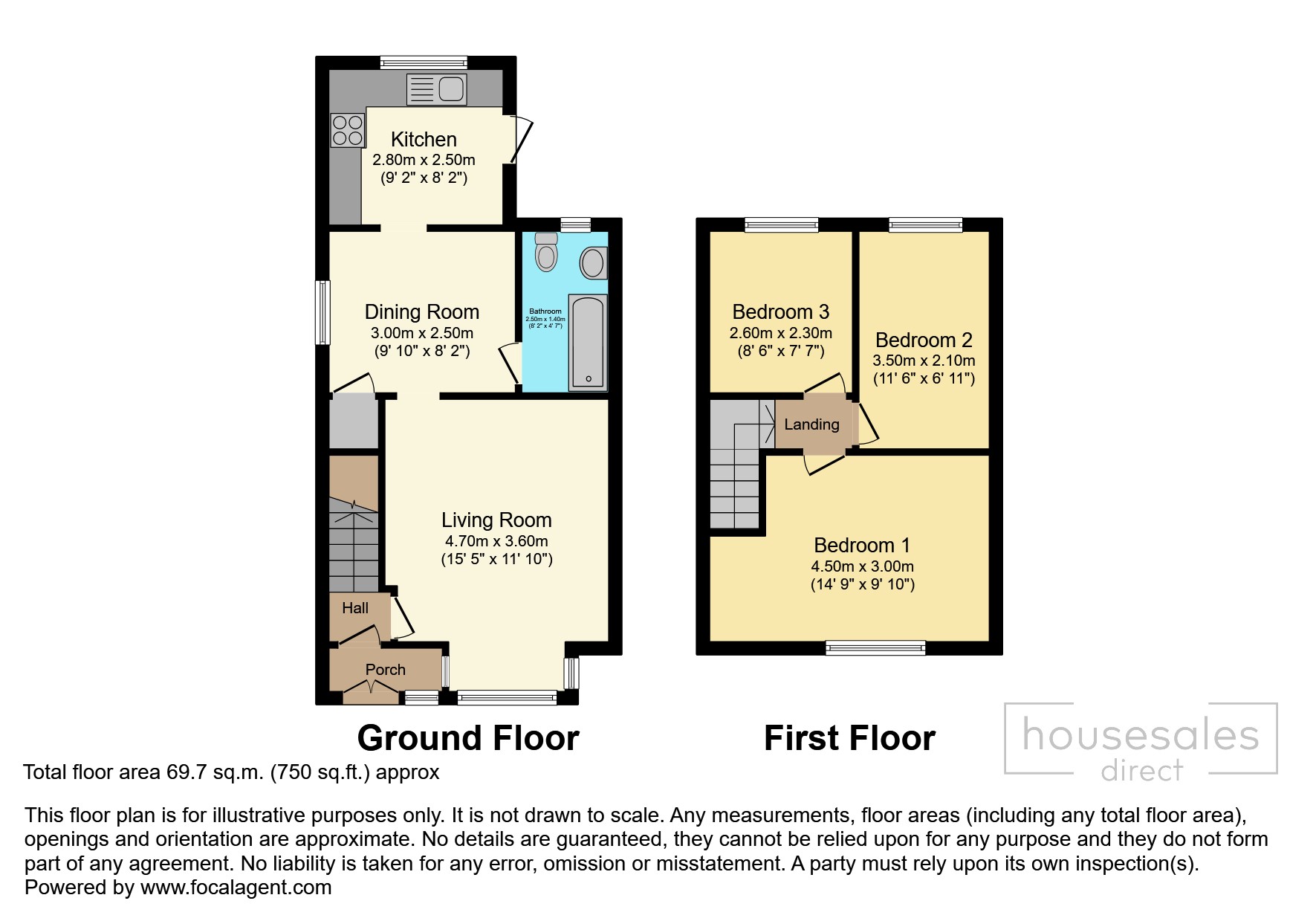 Spring Road, Wigan floorplan