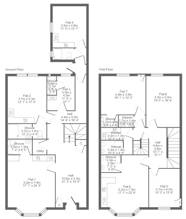 Oakley Terrace, Dennistoun, Glasgow, G31 2HX, Glasgow floorplan