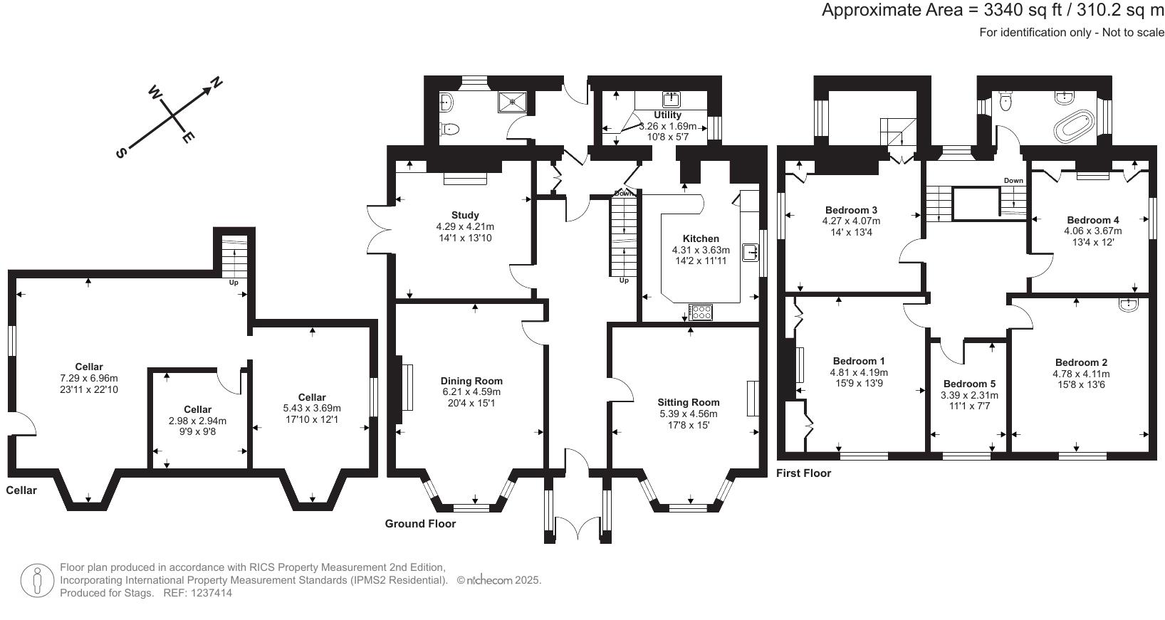 Kingswood House, Sandhill, Gunnislake floorplan