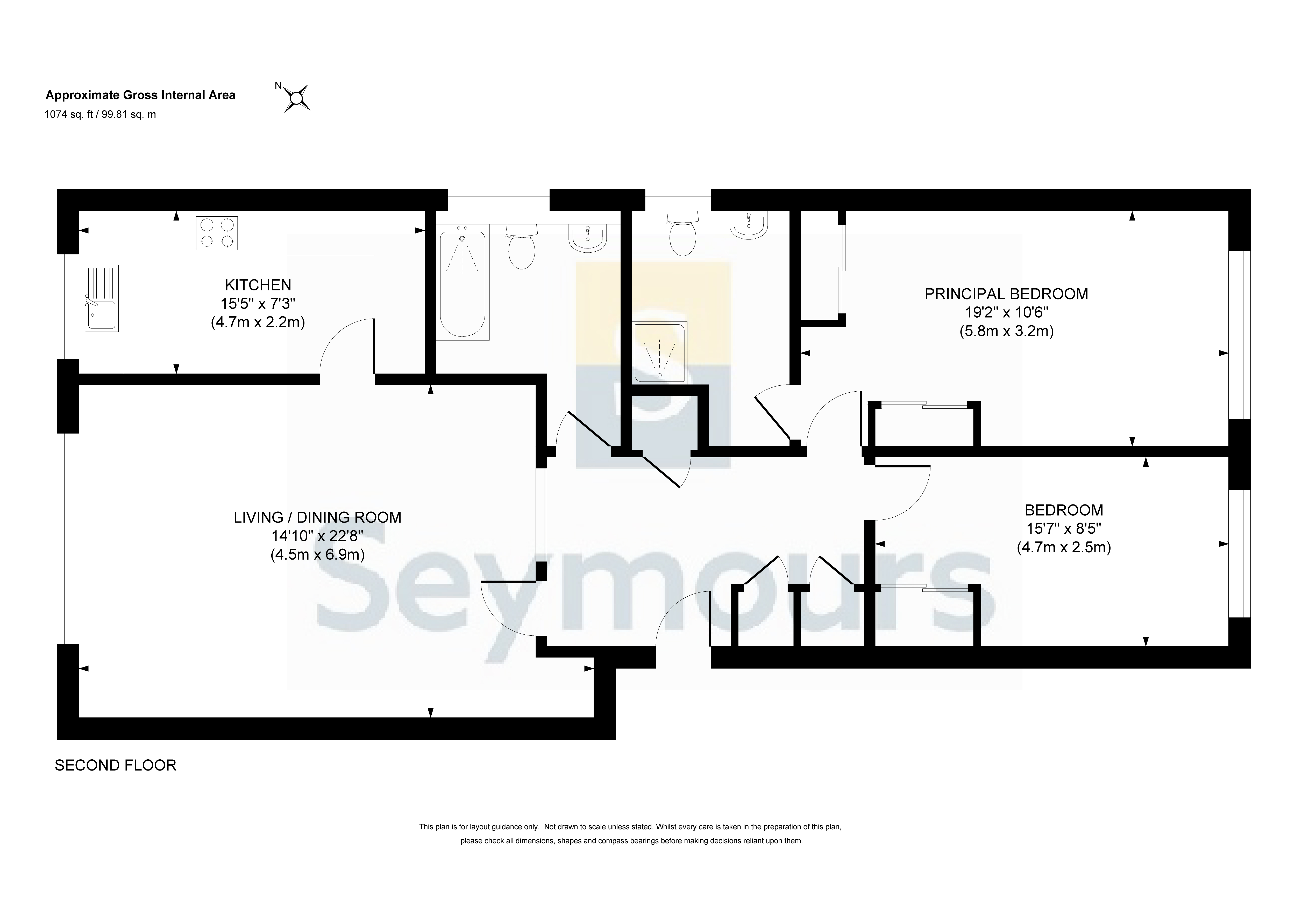 14, Farington Acres, Weybridge floorplan
