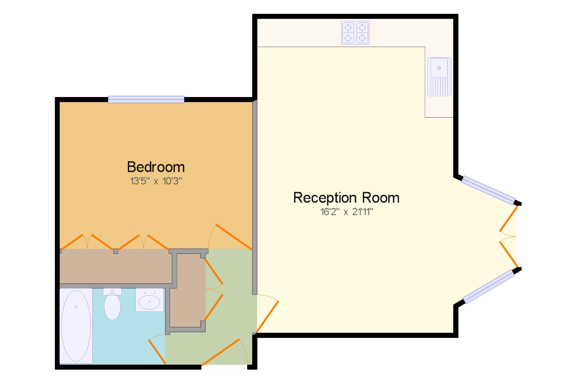 1 Bedrooms Flat for sale in Carter House, 7 Calverley Park Gardens, Tunbridge Wells, Kent TN1