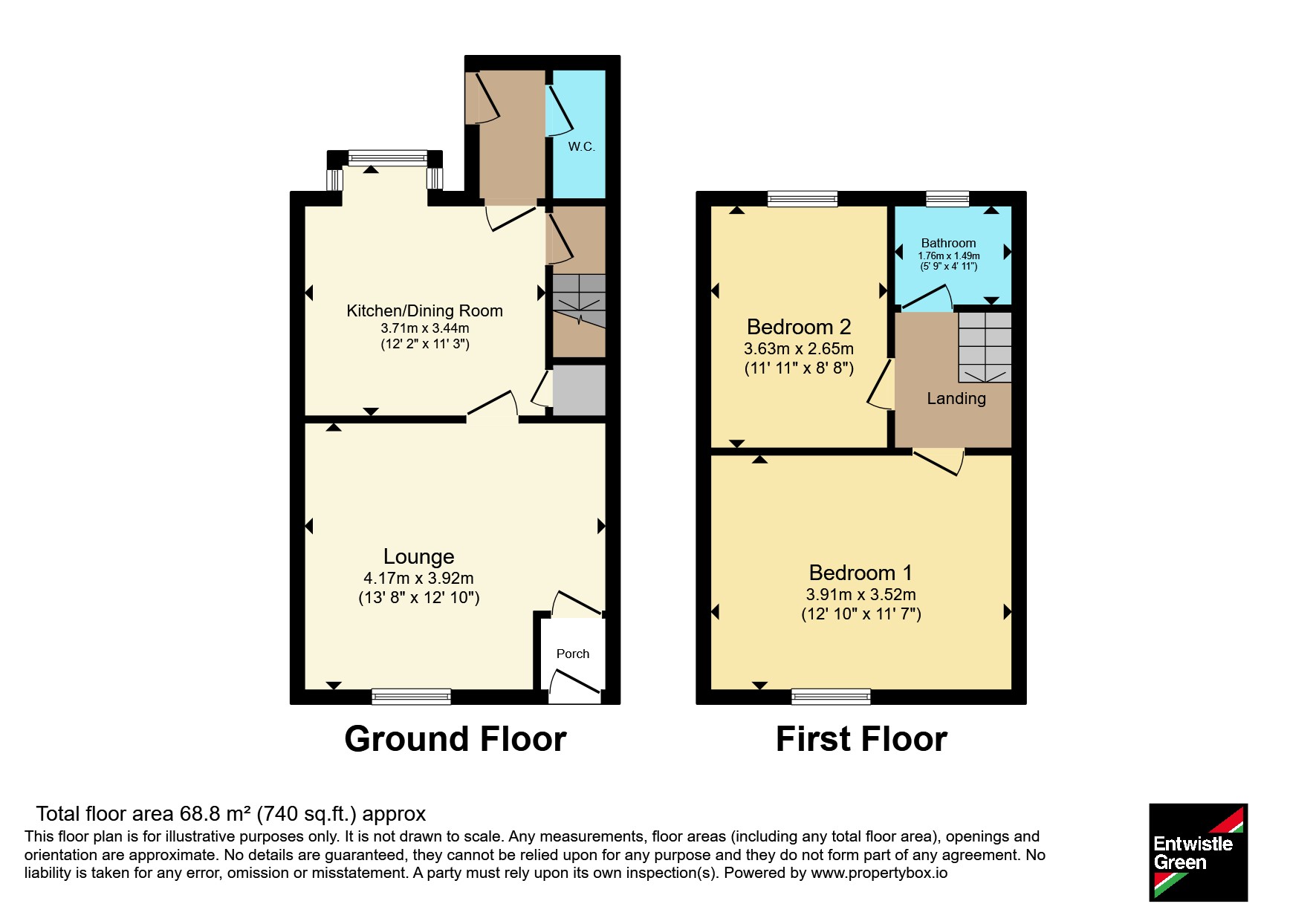 24, Murdock Avenue, Preston floorplan