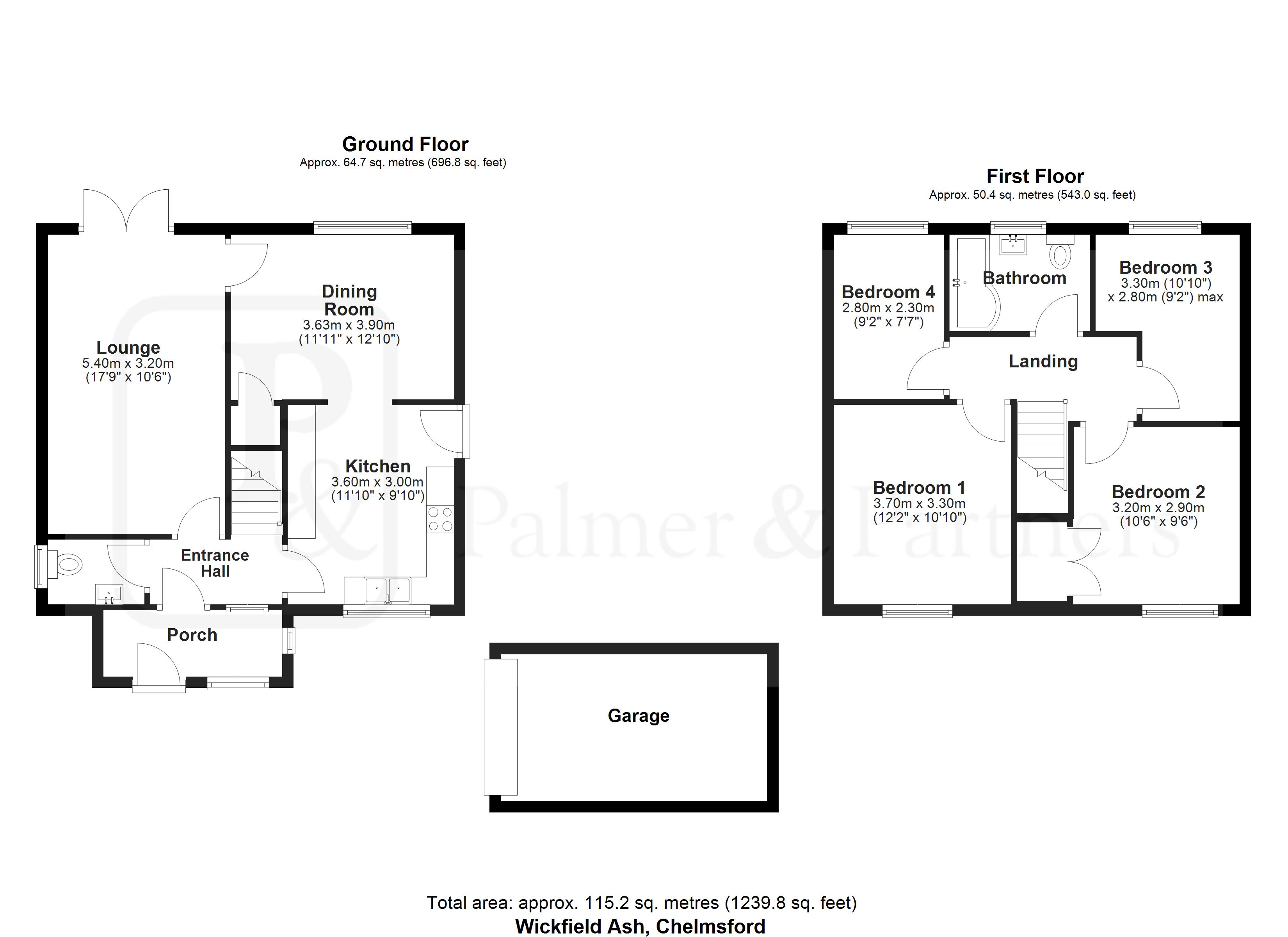 13, Wickfield Ash, Essex floorplan