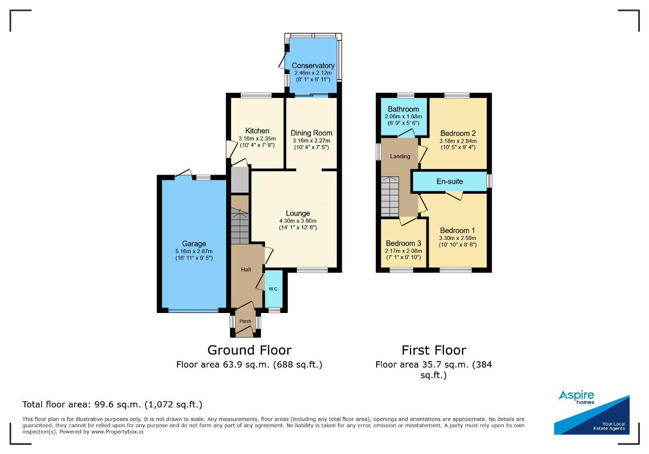 New House, Well End, Wisbech floorplan