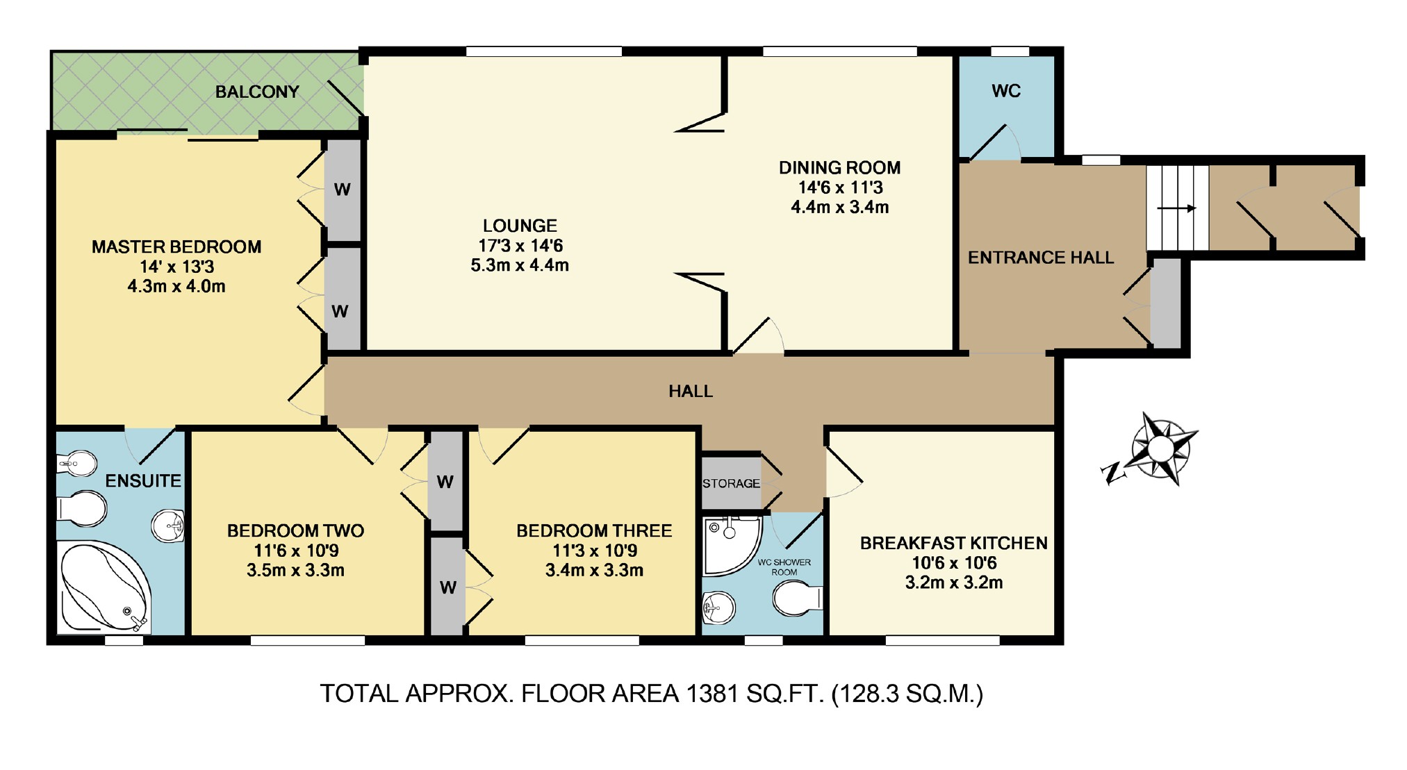 3 Bedrooms Flat for sale in Wentworth Court, Harrogate, North Yorkshire HG2