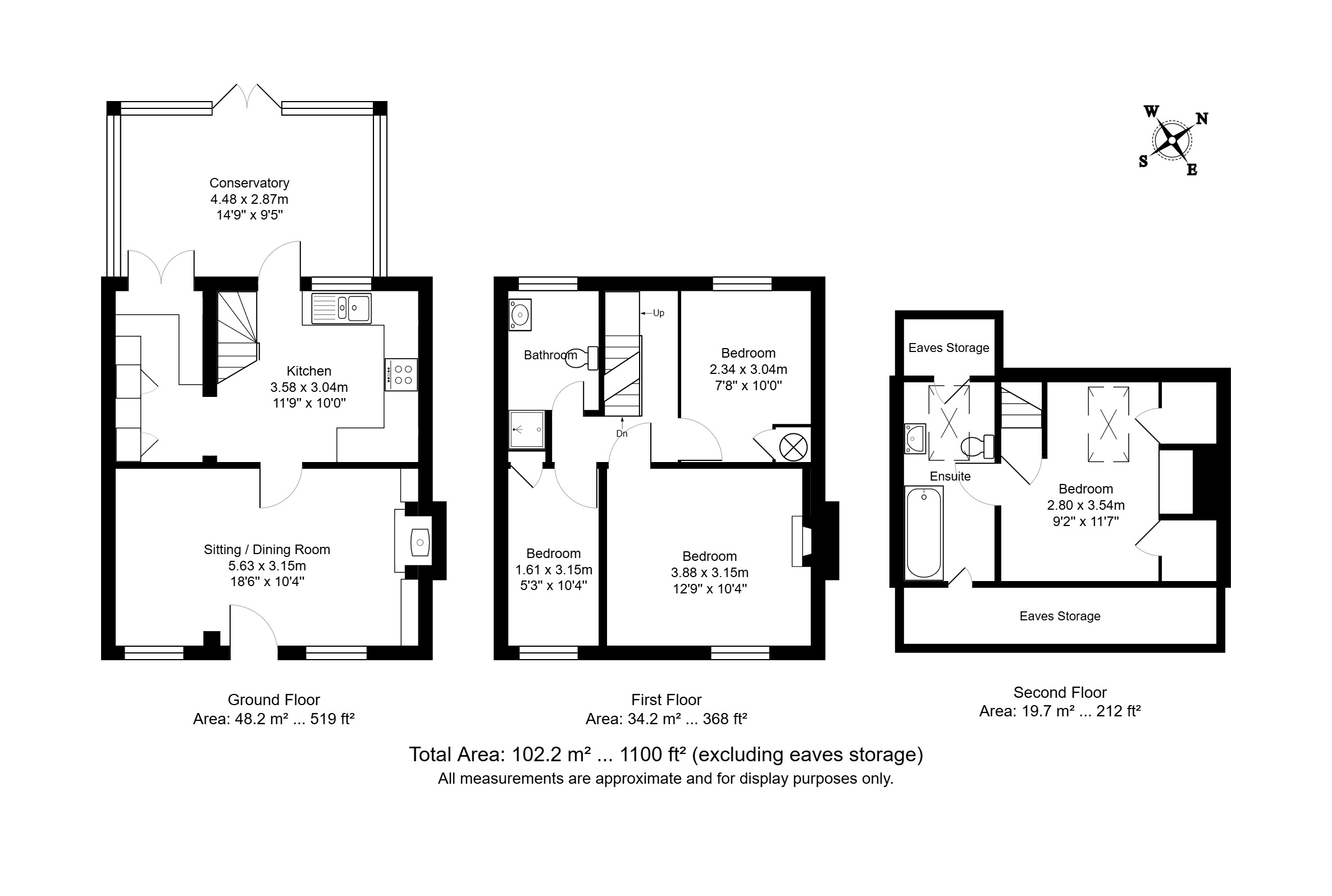 High Ridge, Ticehurst floorplan