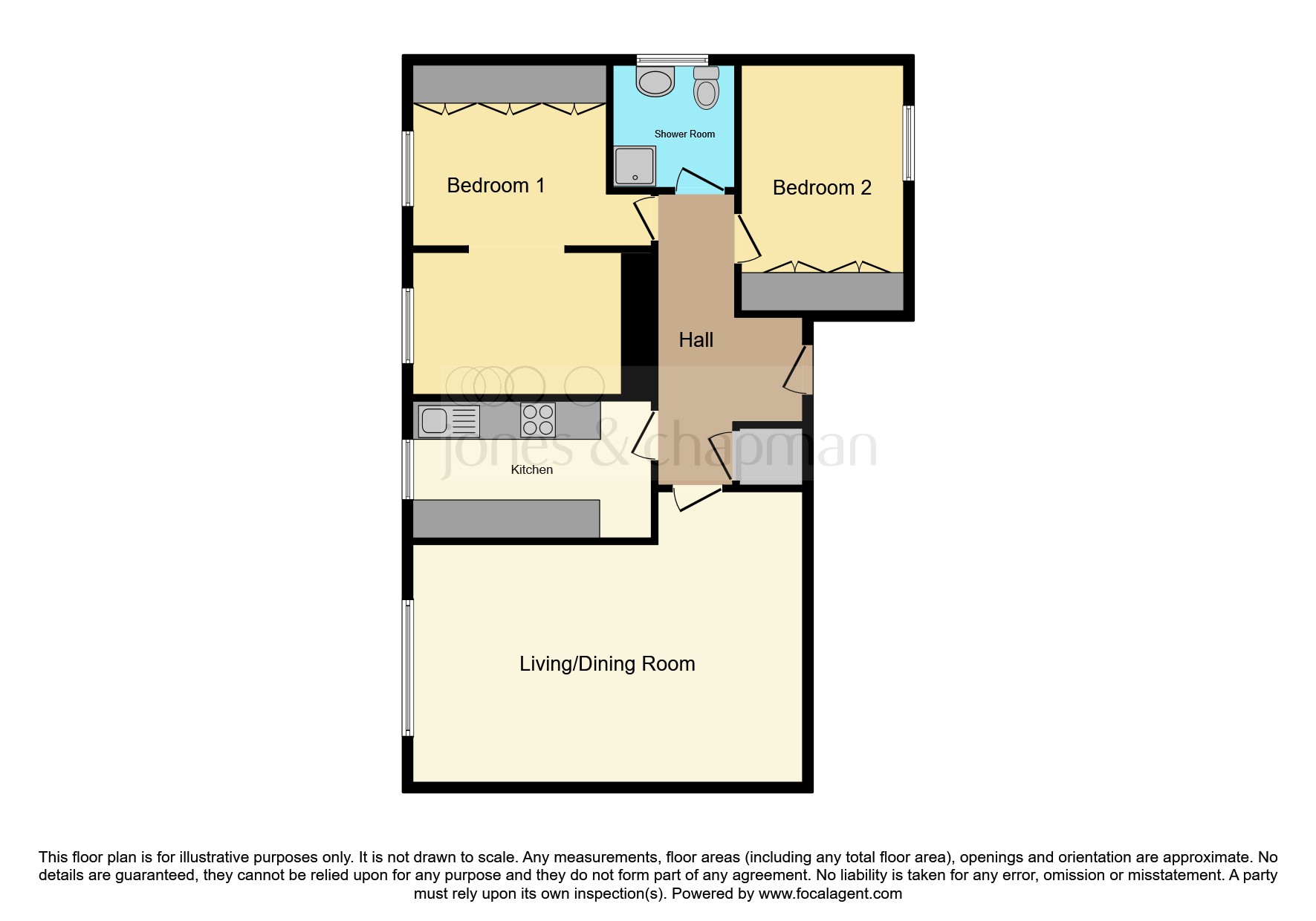 19, St Annes Court, 407, Aigburth Road, Liverpool floorplan