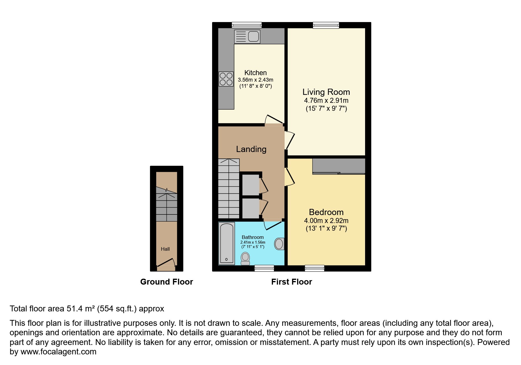 8, Celandine Drive, London floorplan