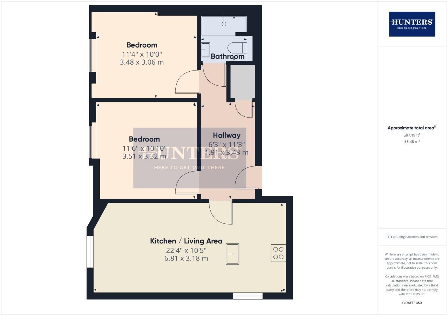 Flat 4, 164, Southgate Street, Gloucester floorplan
