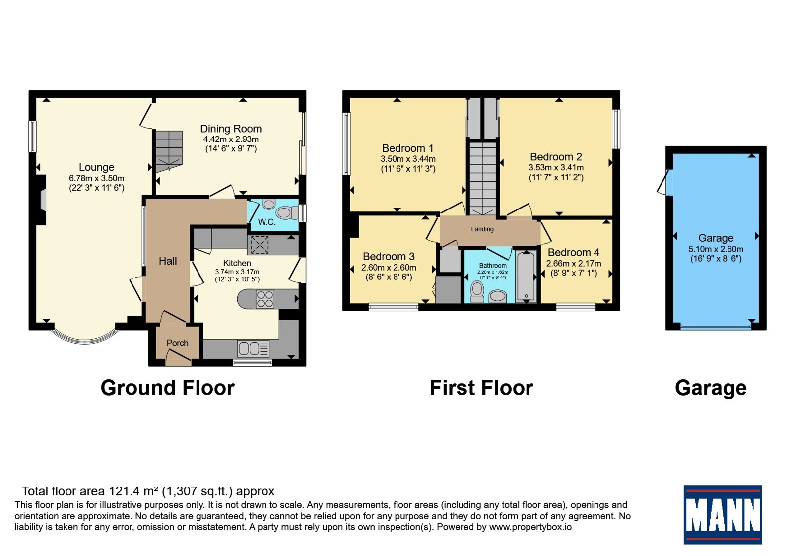 19, Franklin Drive, Maidstone floorplan