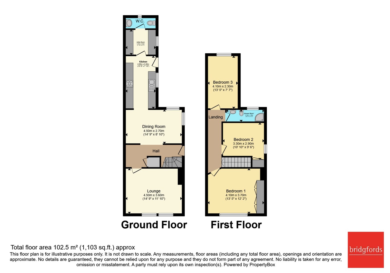 35, Cobden Street, Durham floorplan