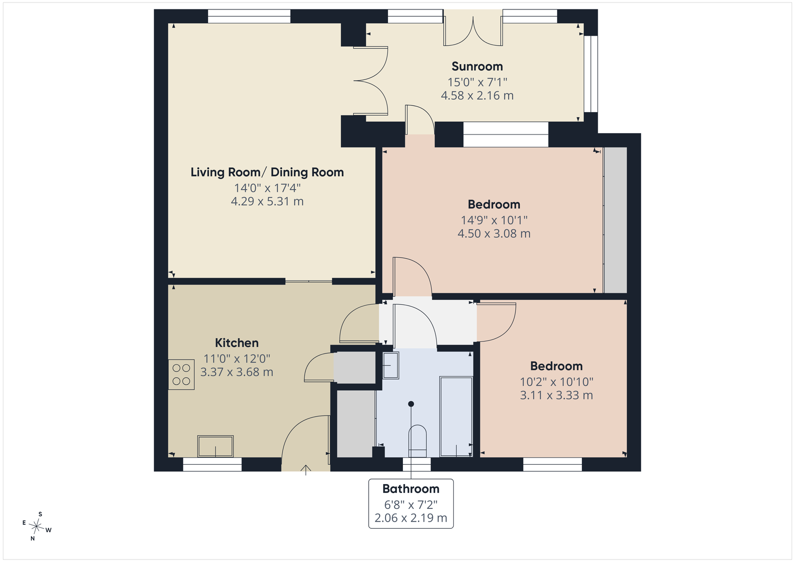 Inglenook, Fore Street, Pensilva floorplan