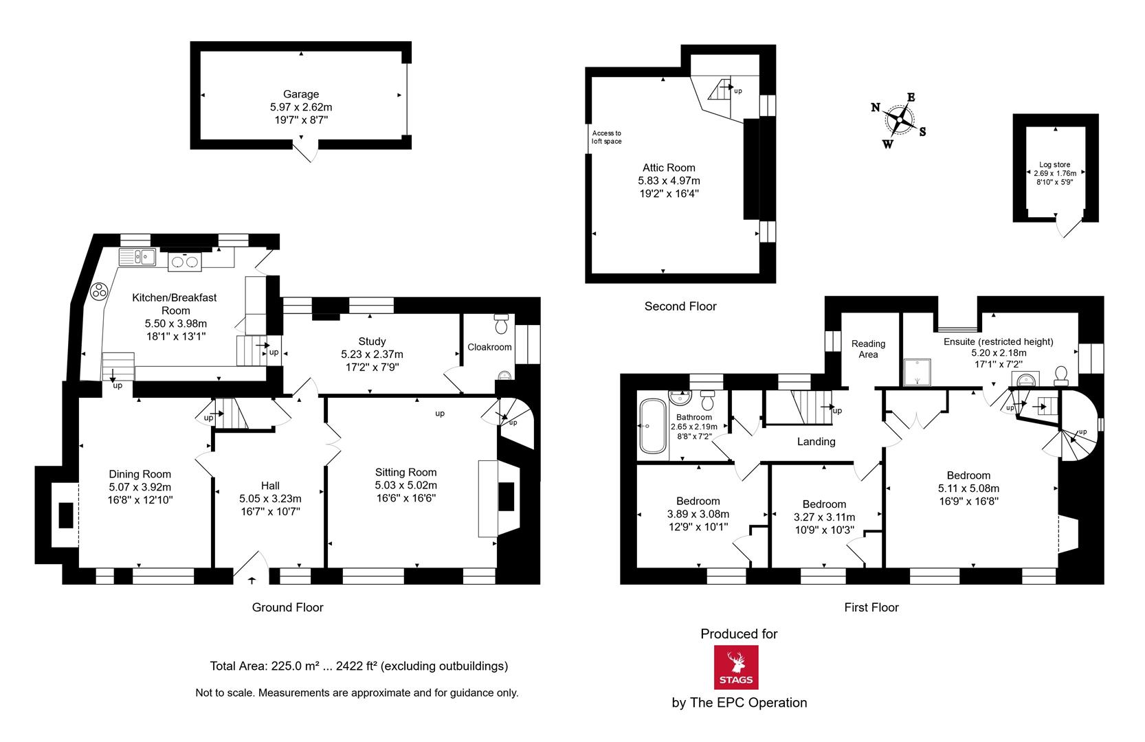 The Old Farmhouse, Beaminster floorplan