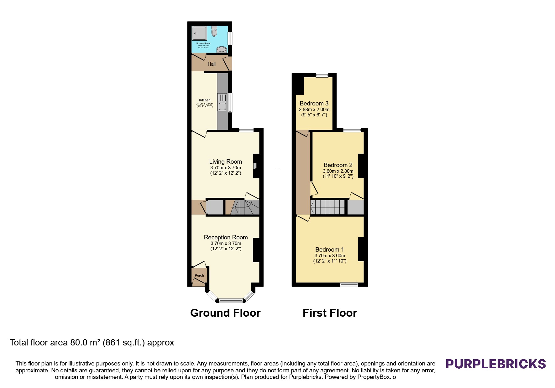 185, Willenhall Road, Wolverhampton floorplan