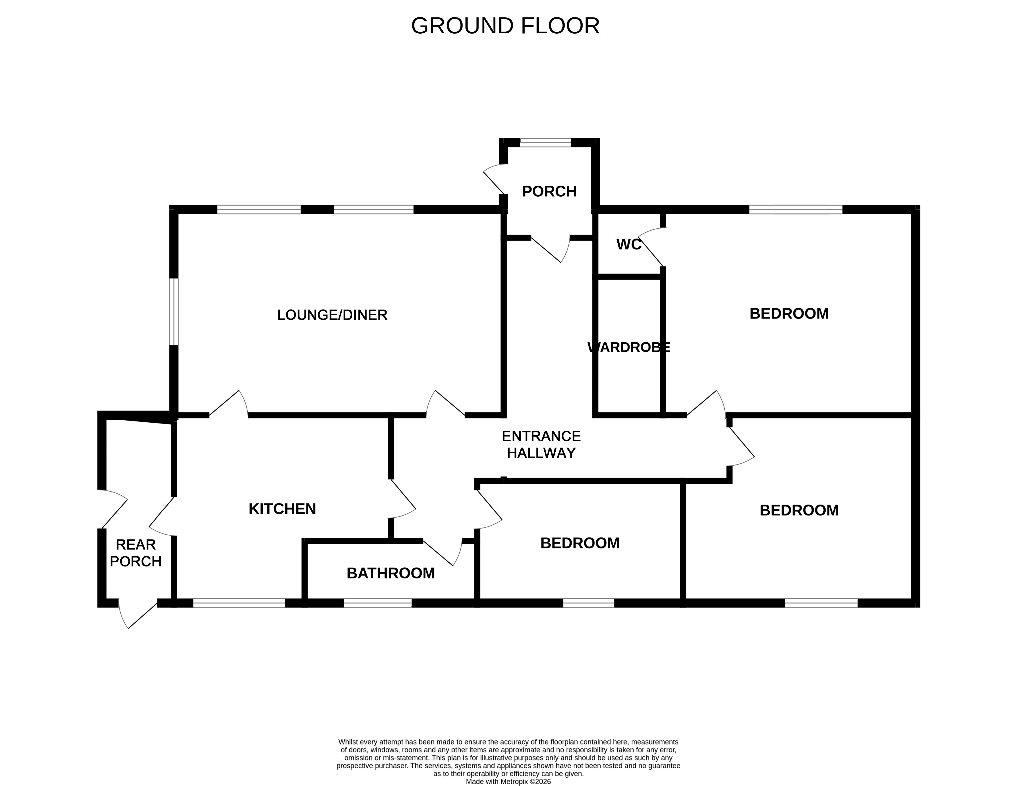 Robin Cottage, Inshlaggan, Invergarry floorplan