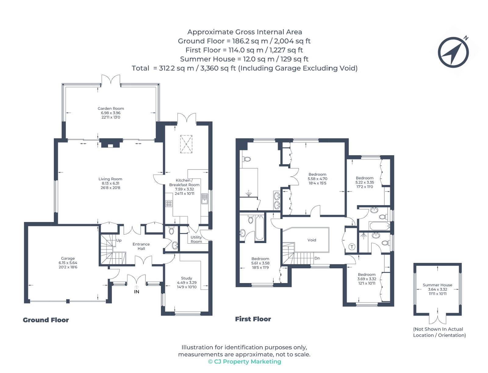 64, Aldenham Avenue, Radlett floorplan
