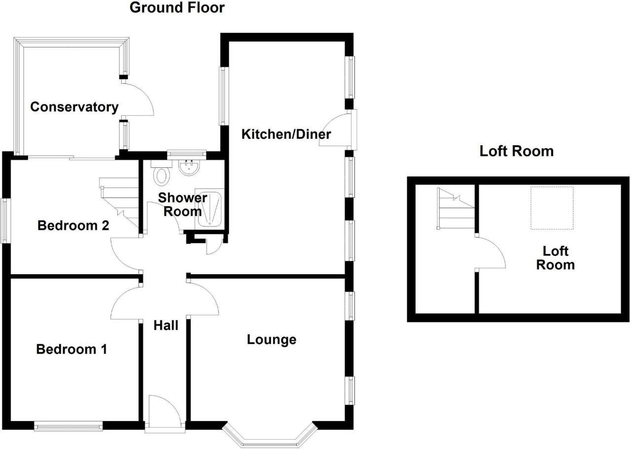 1, Huntley Close, Morecambe floorplan