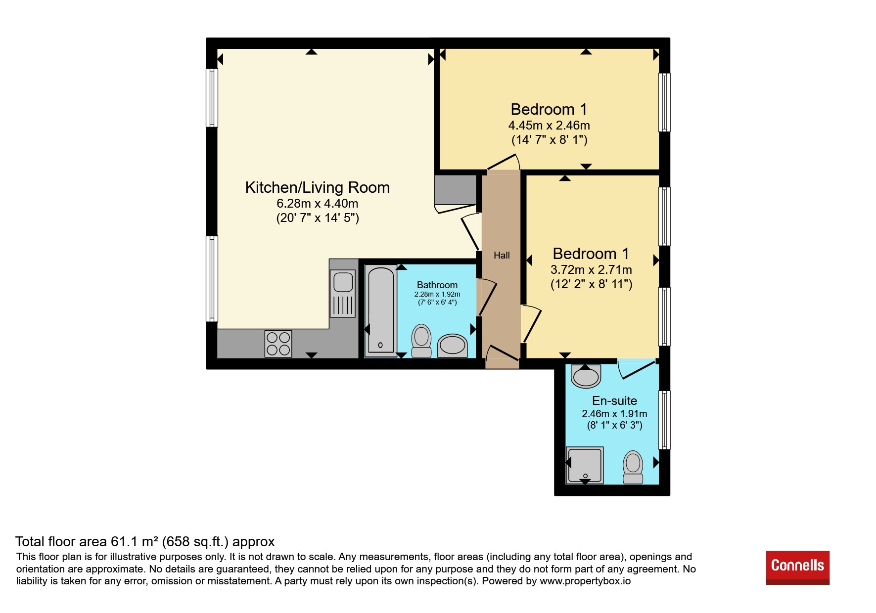 Apartment 22, House Of York, 29a, Charlotte Street, Birmingham floorplan