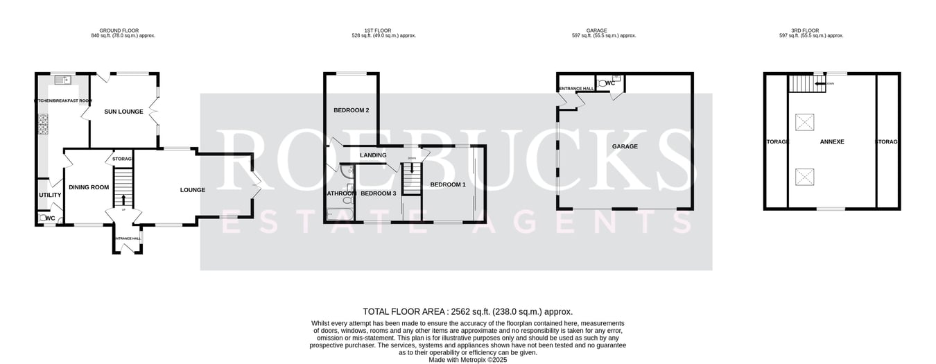 5, Southfield Lane, Rotherham floorplan