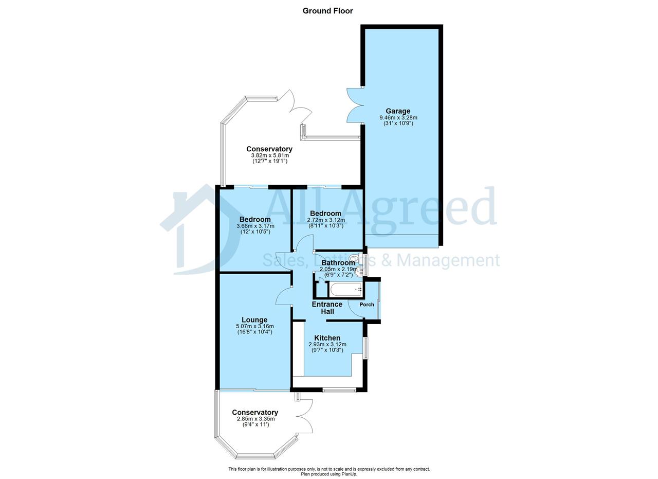 6, Paddocks Close, Pinxton floorplan