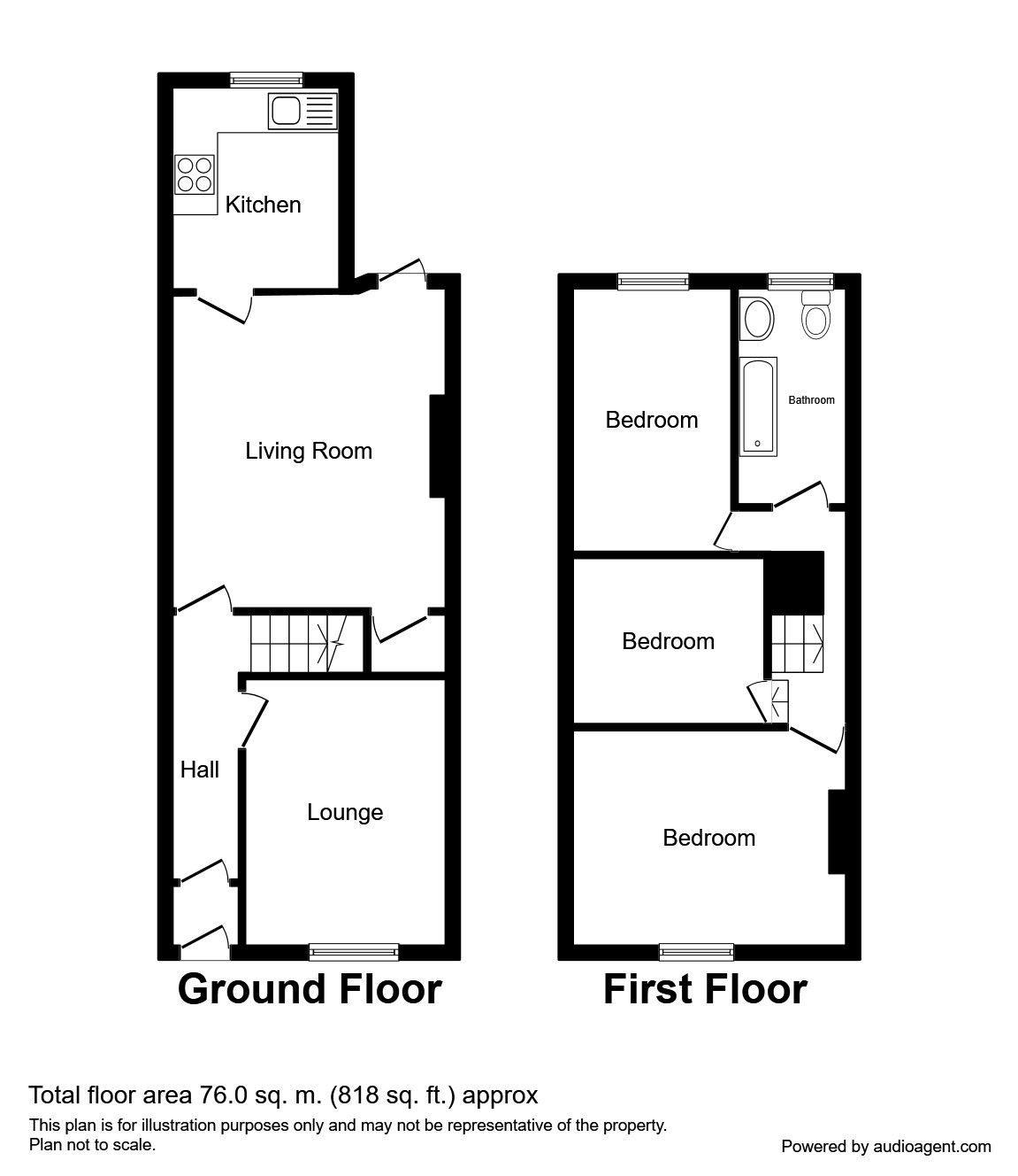 3 Bedrooms Terraced house for sale in Baron Street, Darwen BB3