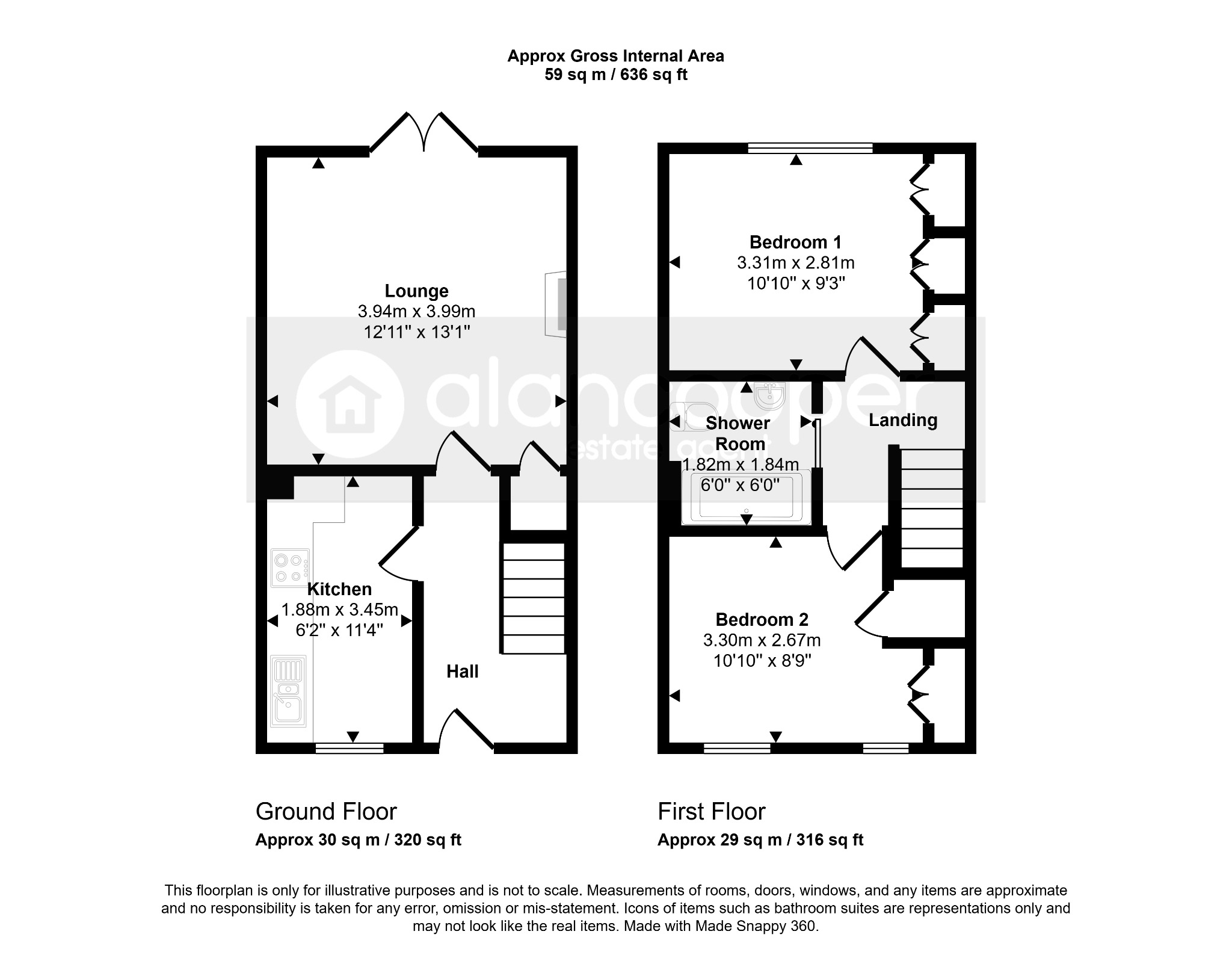 5, Melfort Close, Nuneaton floorplan