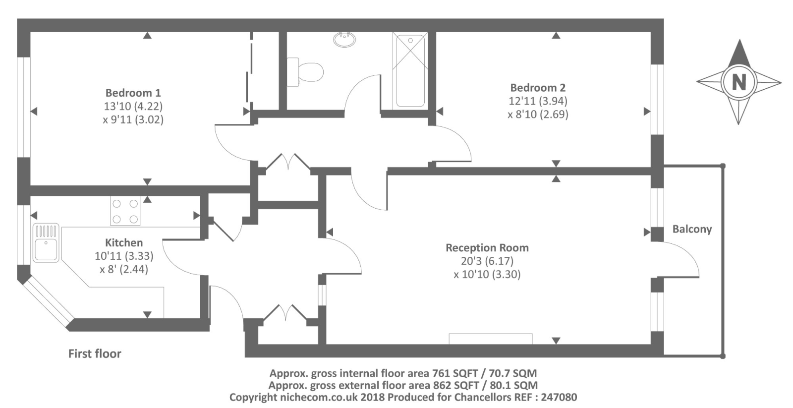 2 Bedrooms Flat to rent in Northwood HA6,