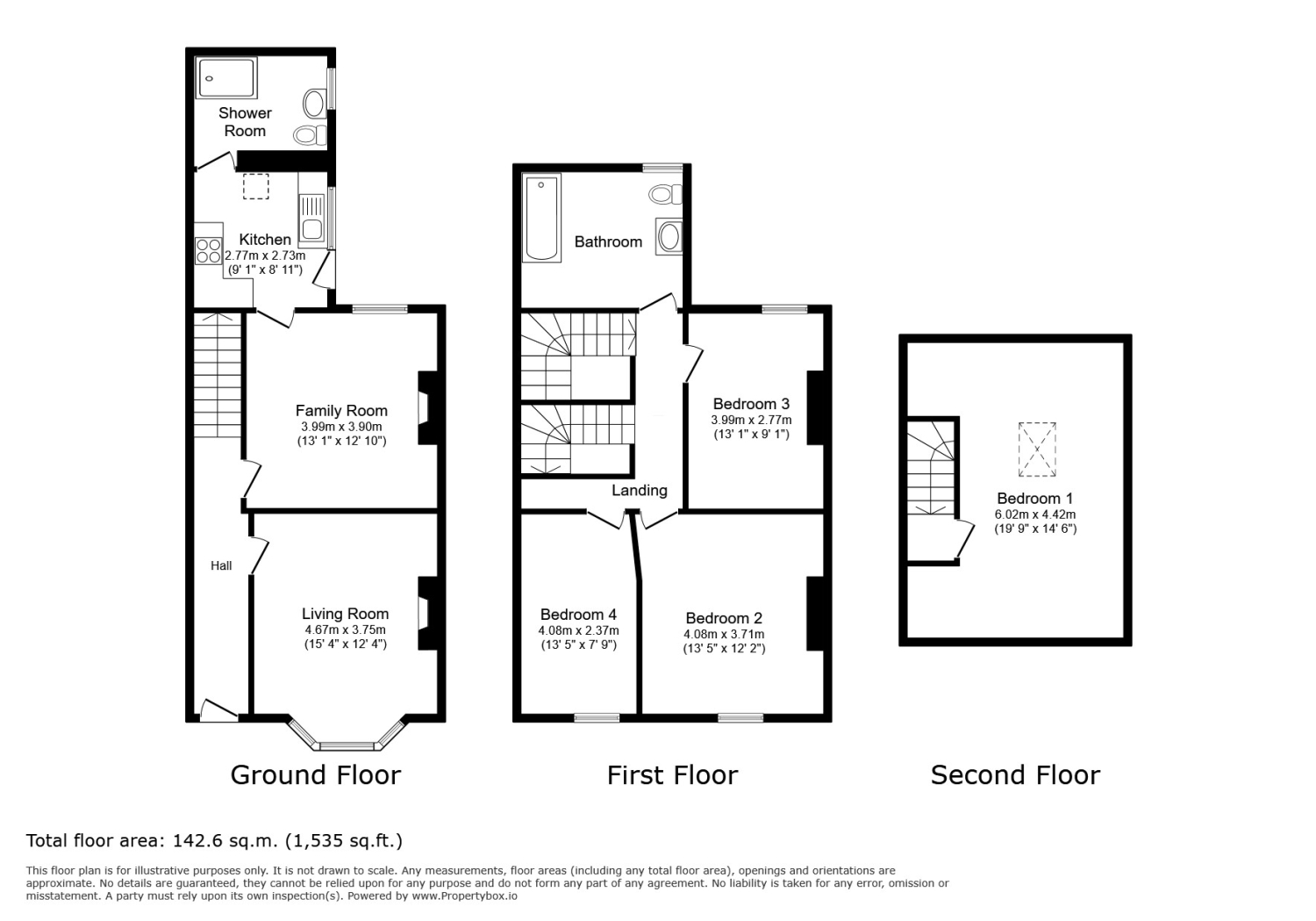 1325, Pershore Road Stirchley, Birmingham floorplan