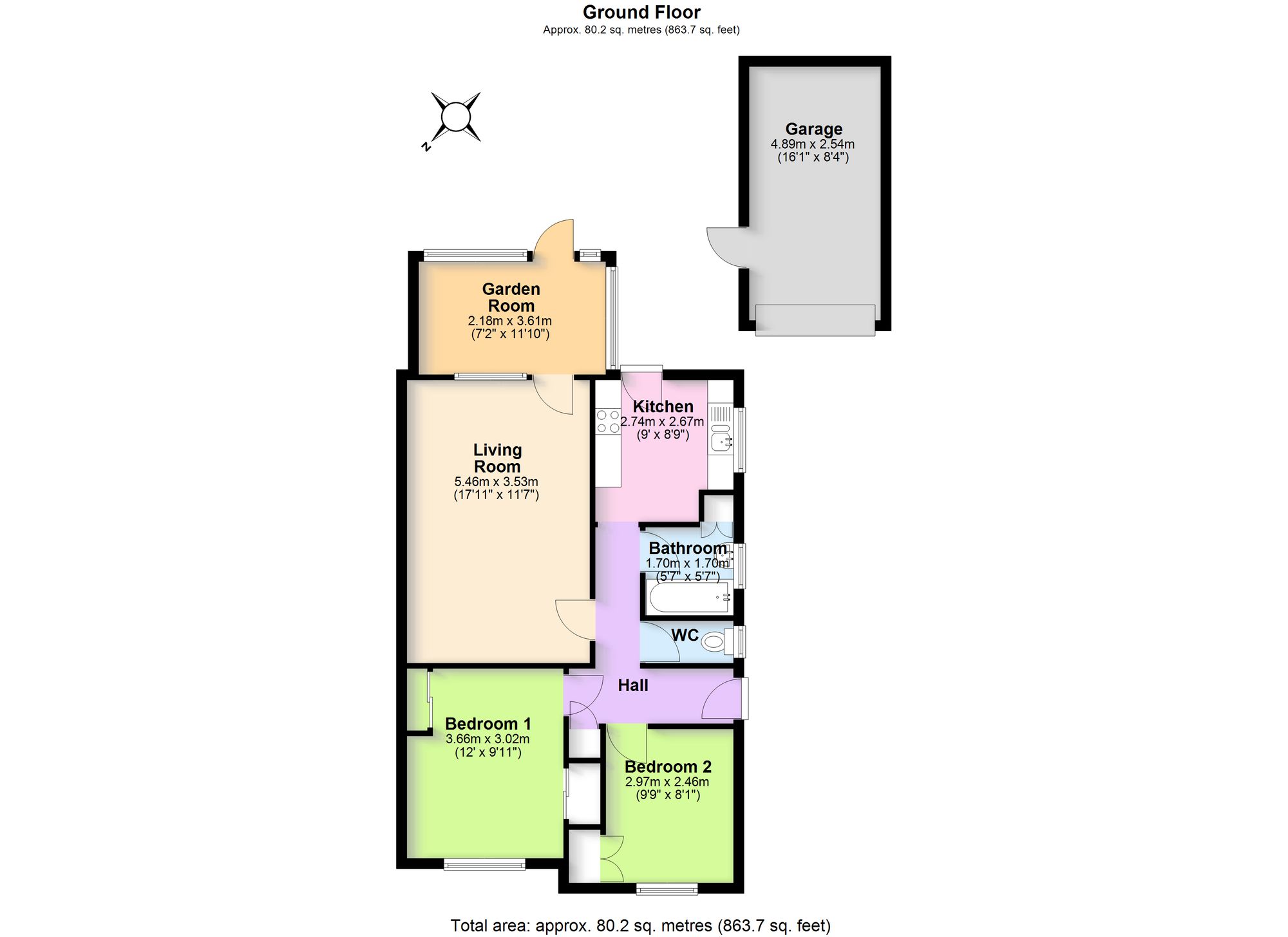 17 Haddon End, Coventry floorplan