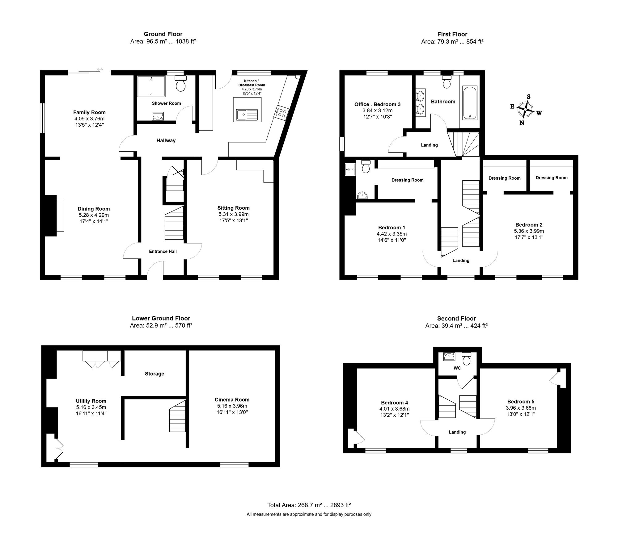 Boyce House Sackville Street, Newmarket floorplan