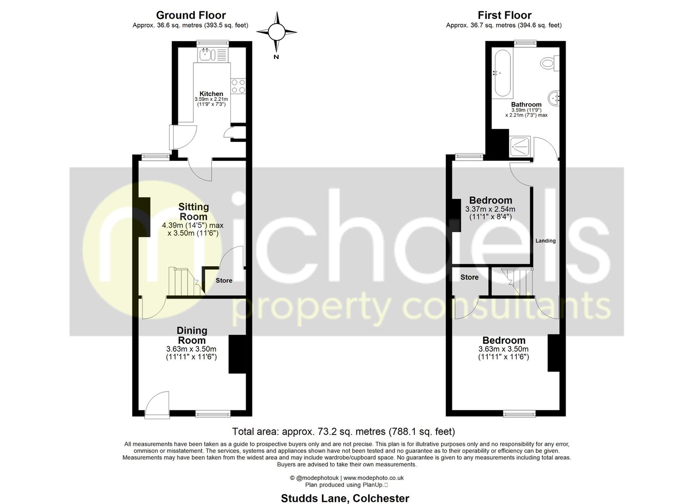 8, Studds Lane, Colchester floorplan